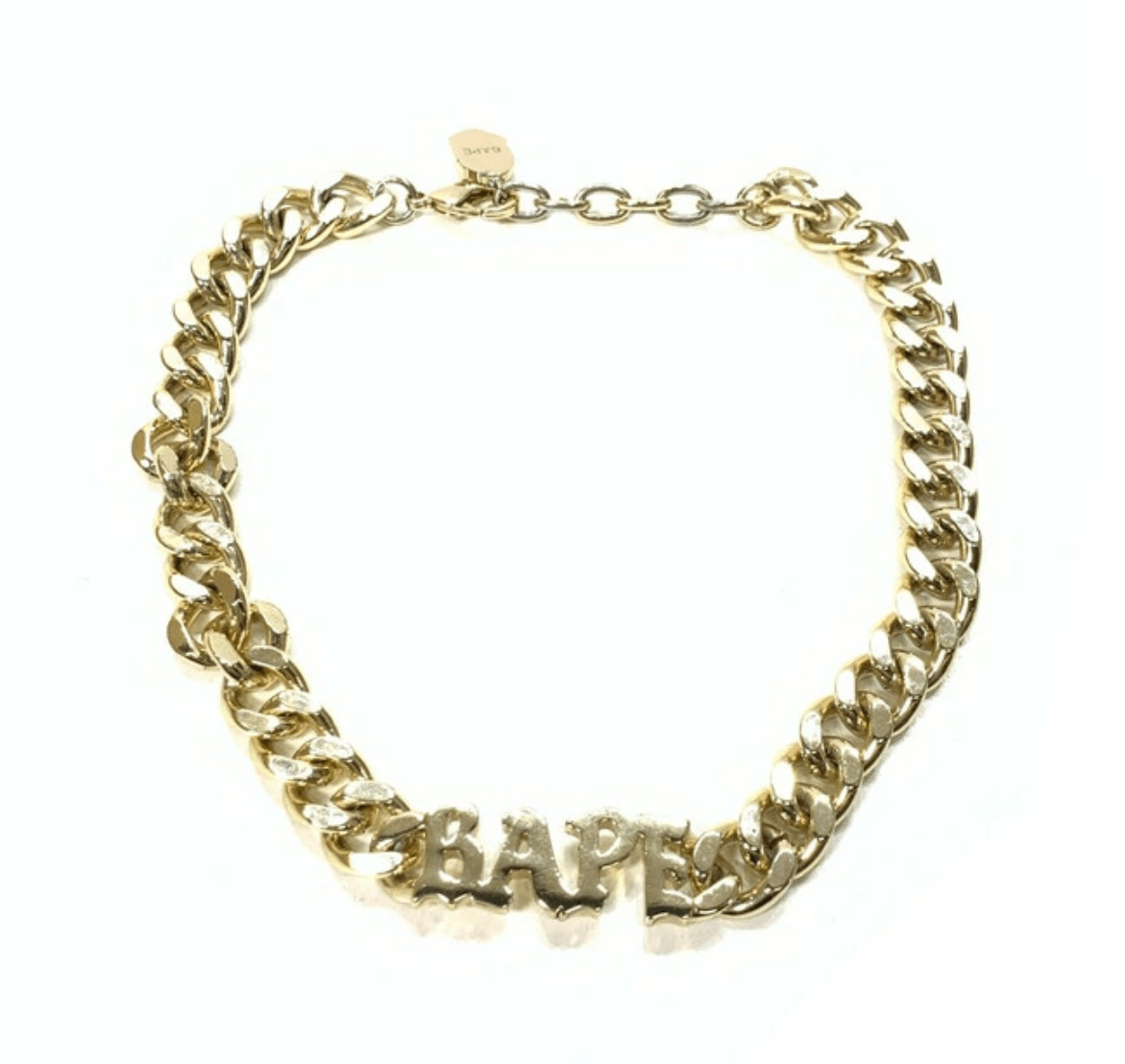 Bape Bape Gold Logo Leg Bangles Chain Size ONE SIZE - 2 Thumbnail