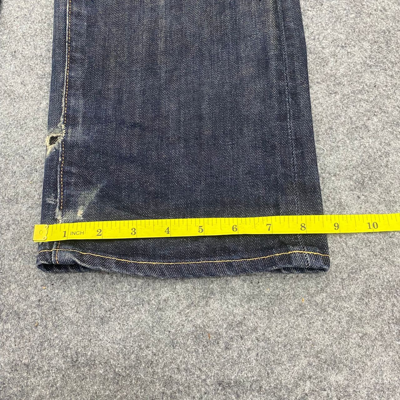 Japanese Brand Vintage Levis 505 Selvegde Redline Distressed Denim Size US 34 / EU 50 - 9 Thumbnail