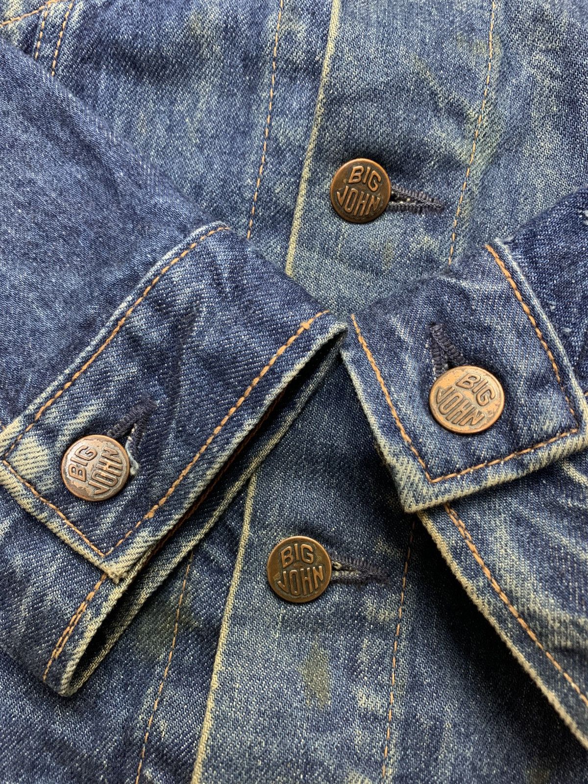 Big John 🐍SOLD🐍 Vintage Big John Japan - Denim Jacket Size US M / EU 48-50 / 2 - 9 Thumbnail