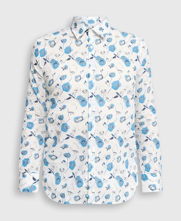 Canali Linen-blend shirt Size US L / EU 52-54 / 3 - 1 Thumbnail