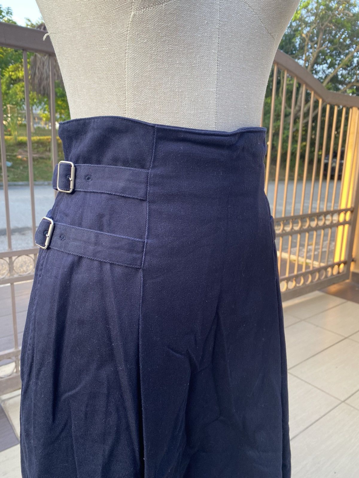 Issey Miyake vintage IS issey miyake sport by tsumori chisato navy skirt Size 26" / US 2 / IT 38 - 5 Thumbnail