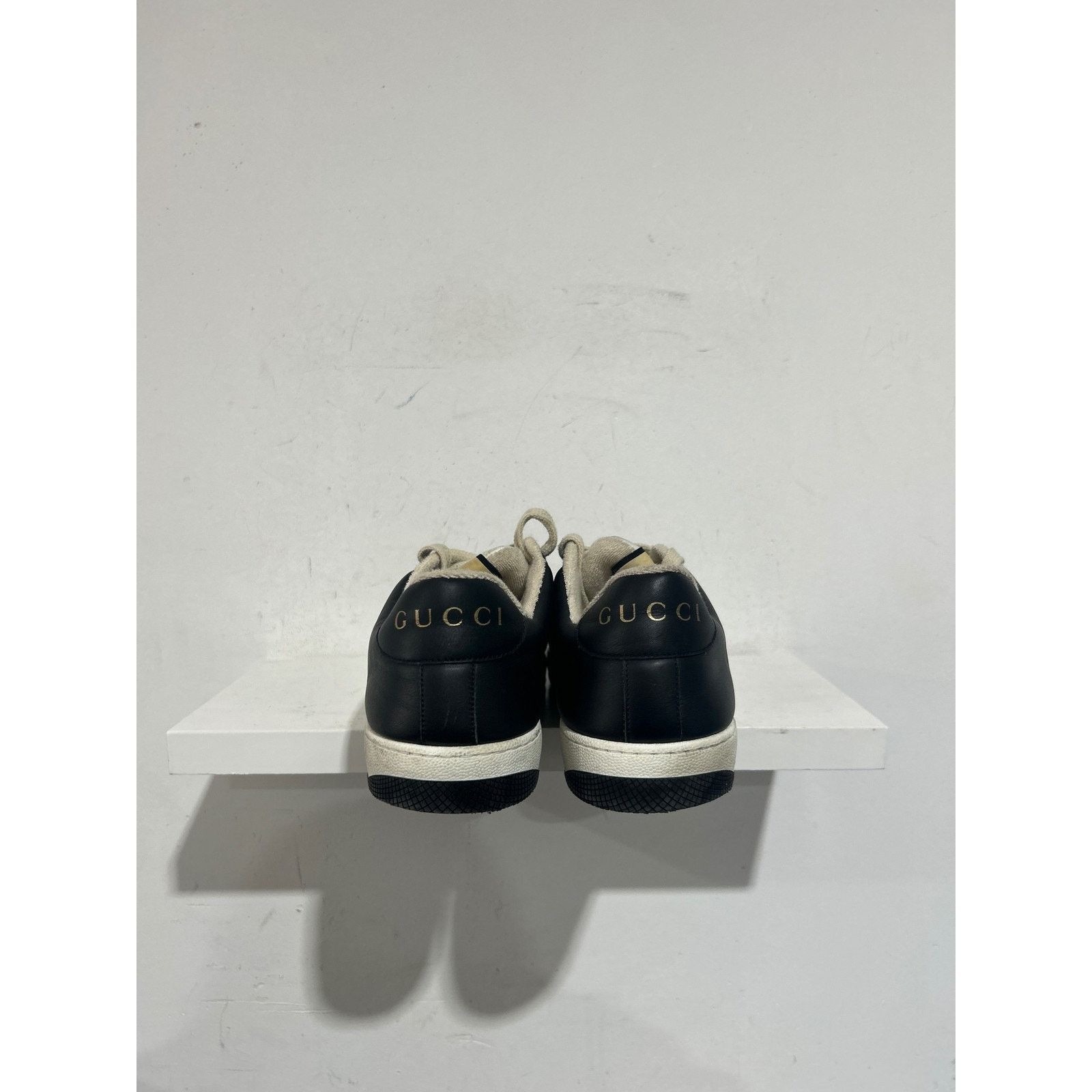 Gucci GUCCI SCREENER BLACK/WHITE LOW TOP SNEAKER SIZE 8.5 PREOWNED Size US 8.5 / EU 41-42 - 7 Thumbnail