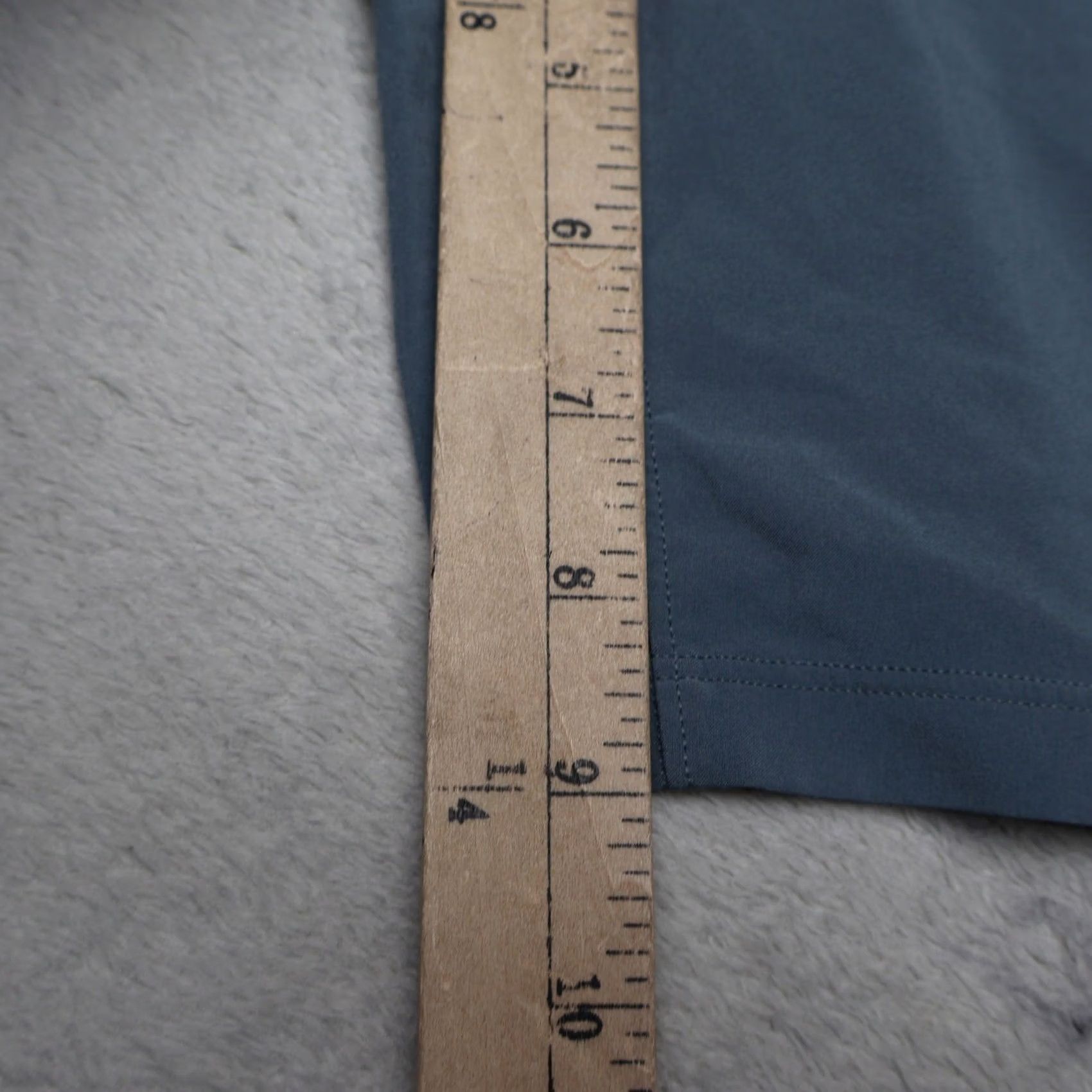 Lululemon Lululemon Short Mens Large Blue Pace Breaker Lined Drawstring Training Gym 9" Shorts Athletic Pockets Elastic Waist Run Size US 33 - 4 Thumbnail