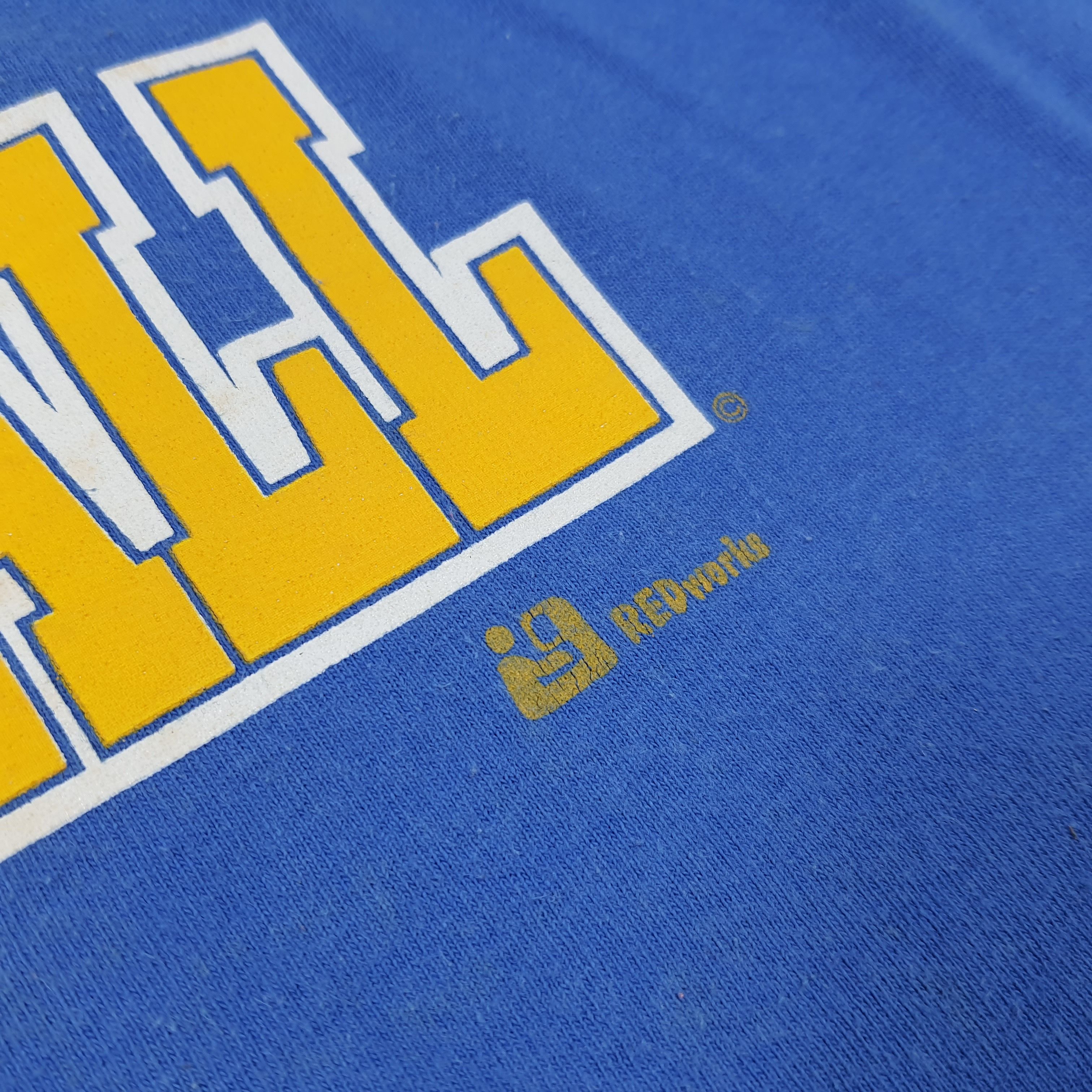 Fruit Of The Loom Vintage Western University Basketball Single Stitch C285N65 Size US XL / EU 56 / 4 - 4 Thumbnail