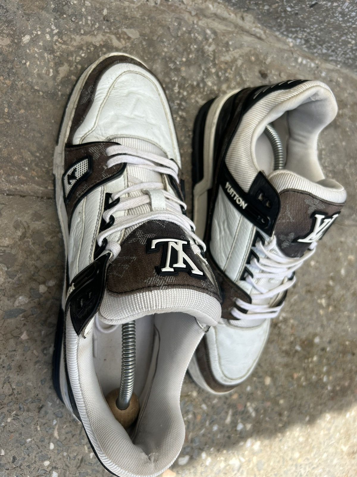 Louis Vuitton Louis Vuitton LV Trainer Sneaker Size US 11 / EU 44 - 3 Thumbnail