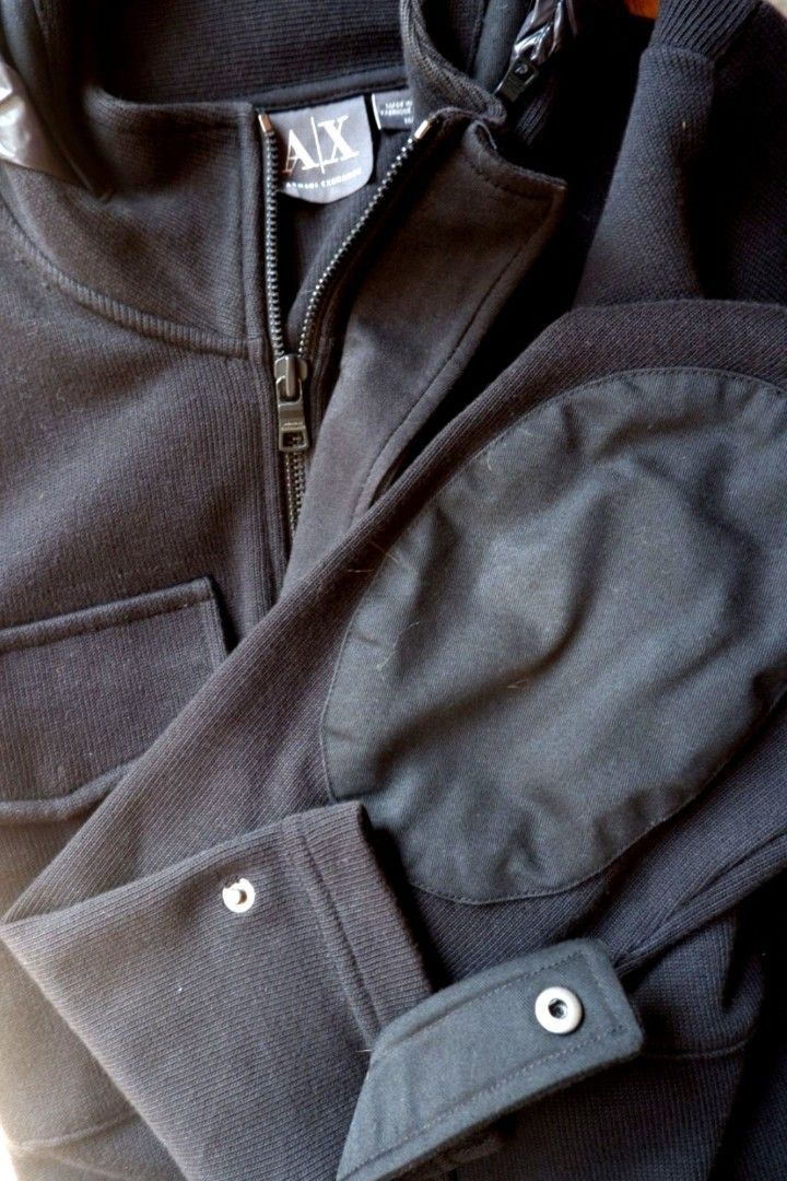 Armani Exchange A|X Armani Exchange 4-pocket field jacket/ foldable hood Size US L / EU 52-54 / 3 - 5 Thumbnail