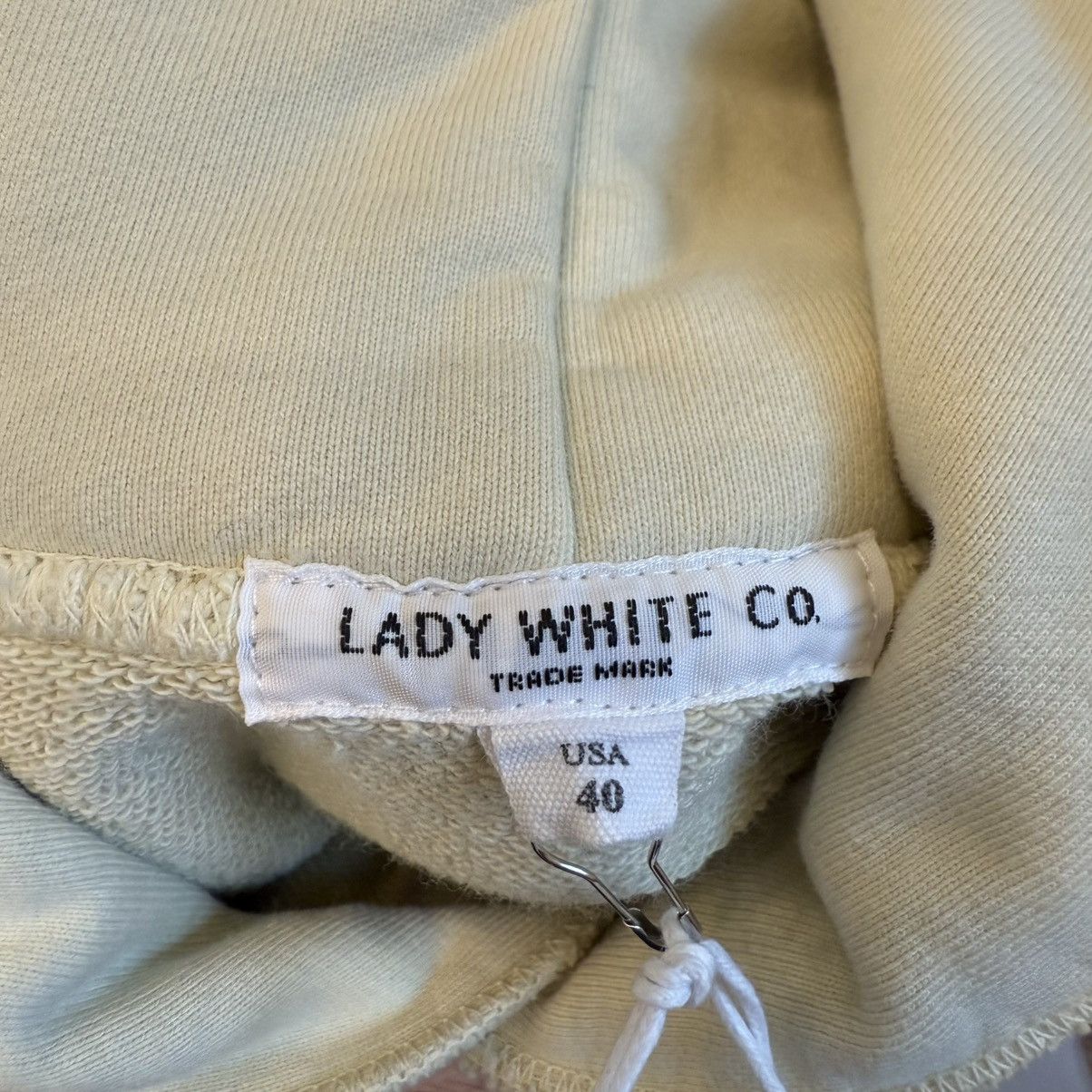 Lady White Co. Super Weighted Hoodie - Bone Size US L / EU 52-54 / 3 - 4 Thumbnail
