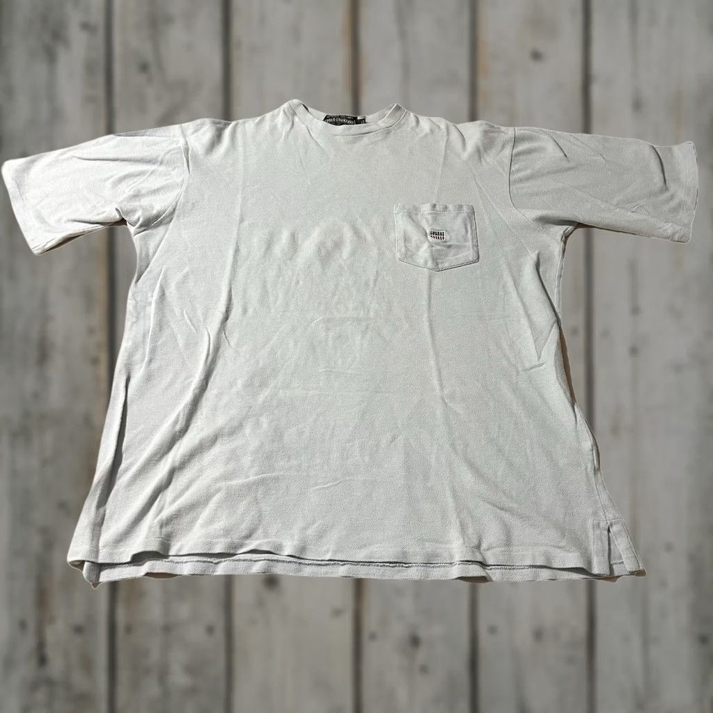 Vintage VINTAGE Polo Country K Swiss Flag Shield Logo Pocket Shirt Light Blue M 90s Mens Shirt Pockets Logo Size US M / EU 48-50 / 2 - 1 Thumbnail