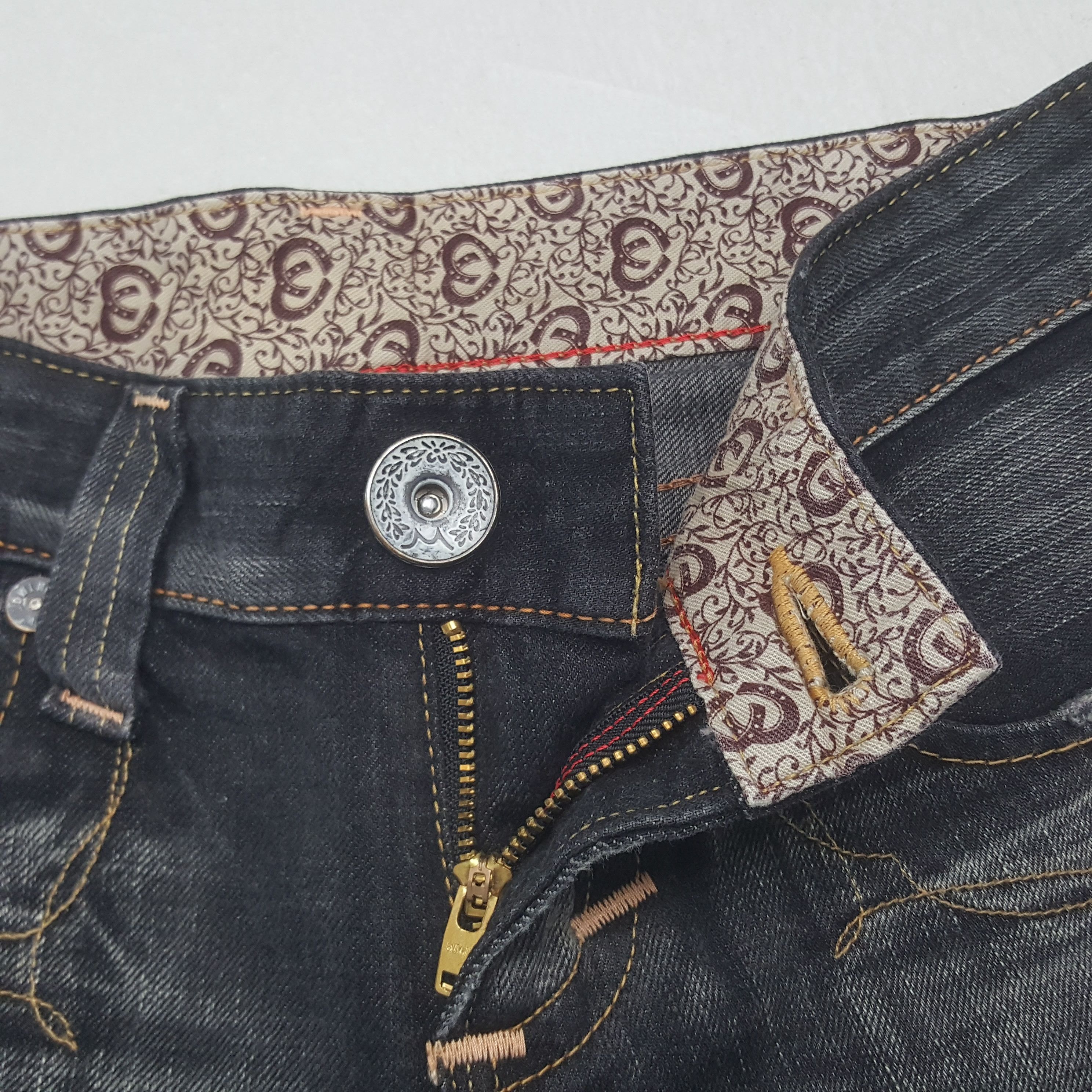 Edwin Vintage Edwin 503 Retro Style Denim Jeans RR30 Size 28" / US 6 / IT 42 - 7 Thumbnail