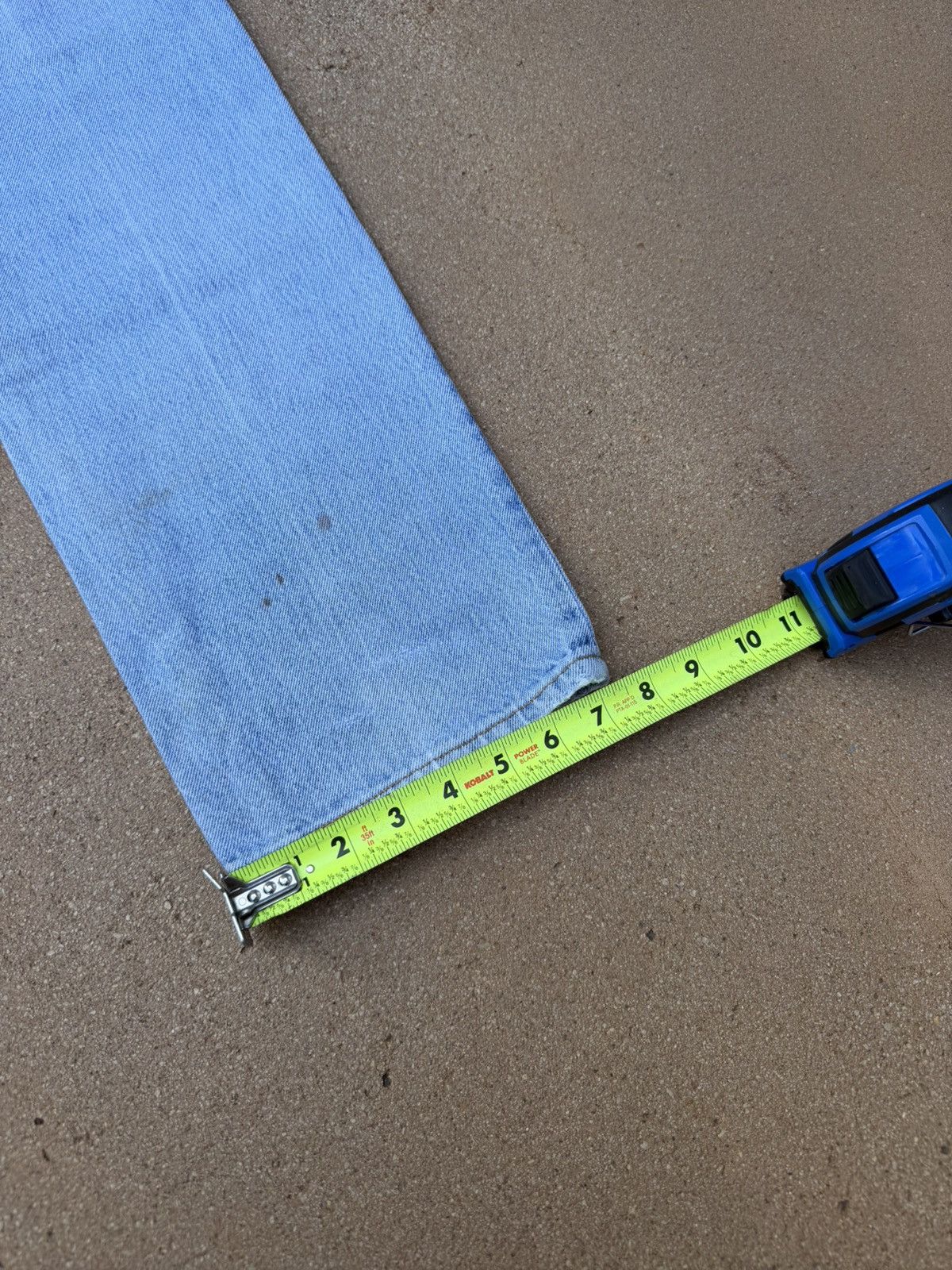 Levi's Vintage 90s Levi’s 501xx Buttonfly Straight Jeans 31x31 Size US 31 - 11 Thumbnail