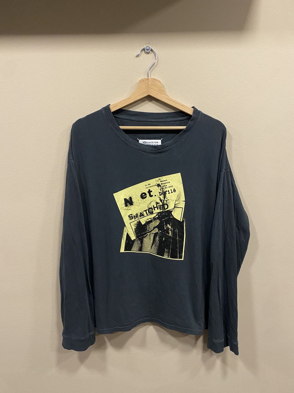 Maison Margiela Maison Margiela Snatched Long sleeve tee Size US S / EU 44-46 / 1 - 1 Thumbnail