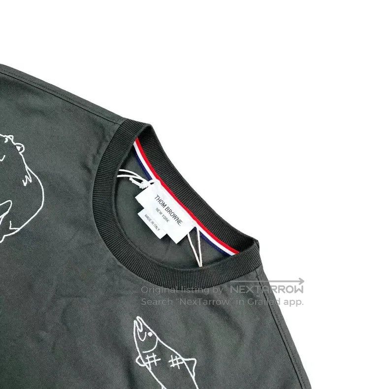 Thom Browne Thom Browne Baburin embroidery short sleeves Size US S / EU 44-46 / 1 - 3 Thumbnail