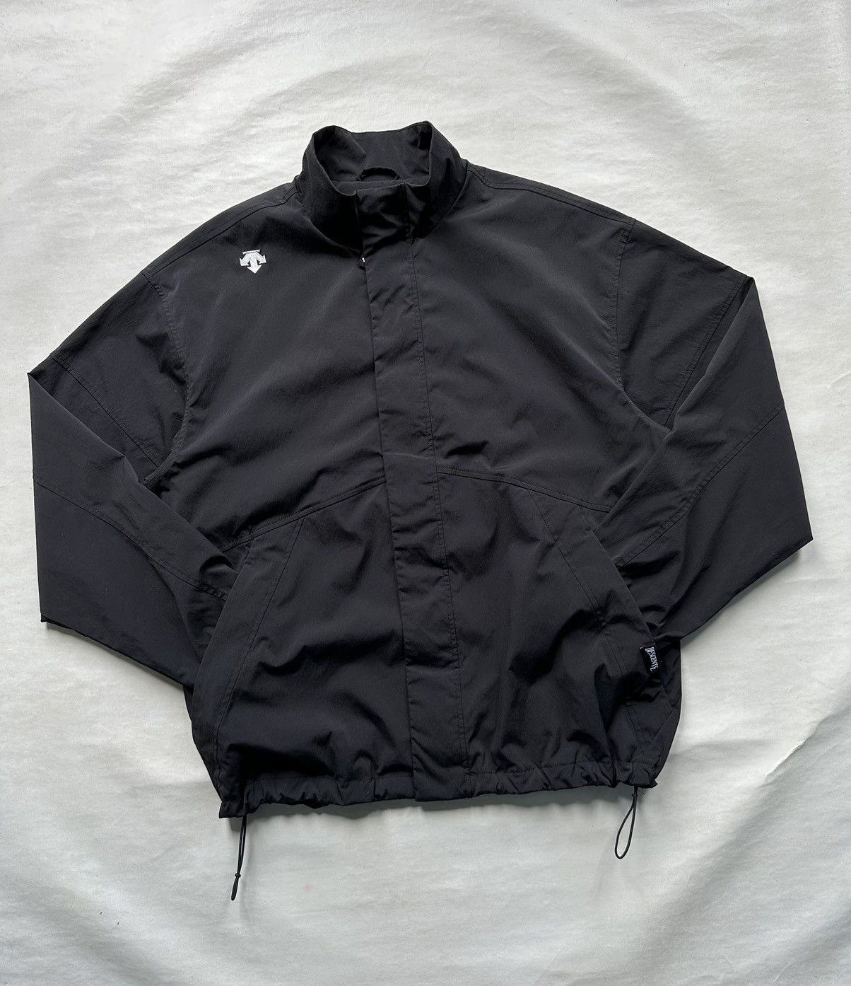 Descente × Japanese Brand × Nanamica Descente Nylon Coach The Best Lining Warm-Up Jacket Black Size US L / EU 52-54 / 3 - 5 Thumbnail