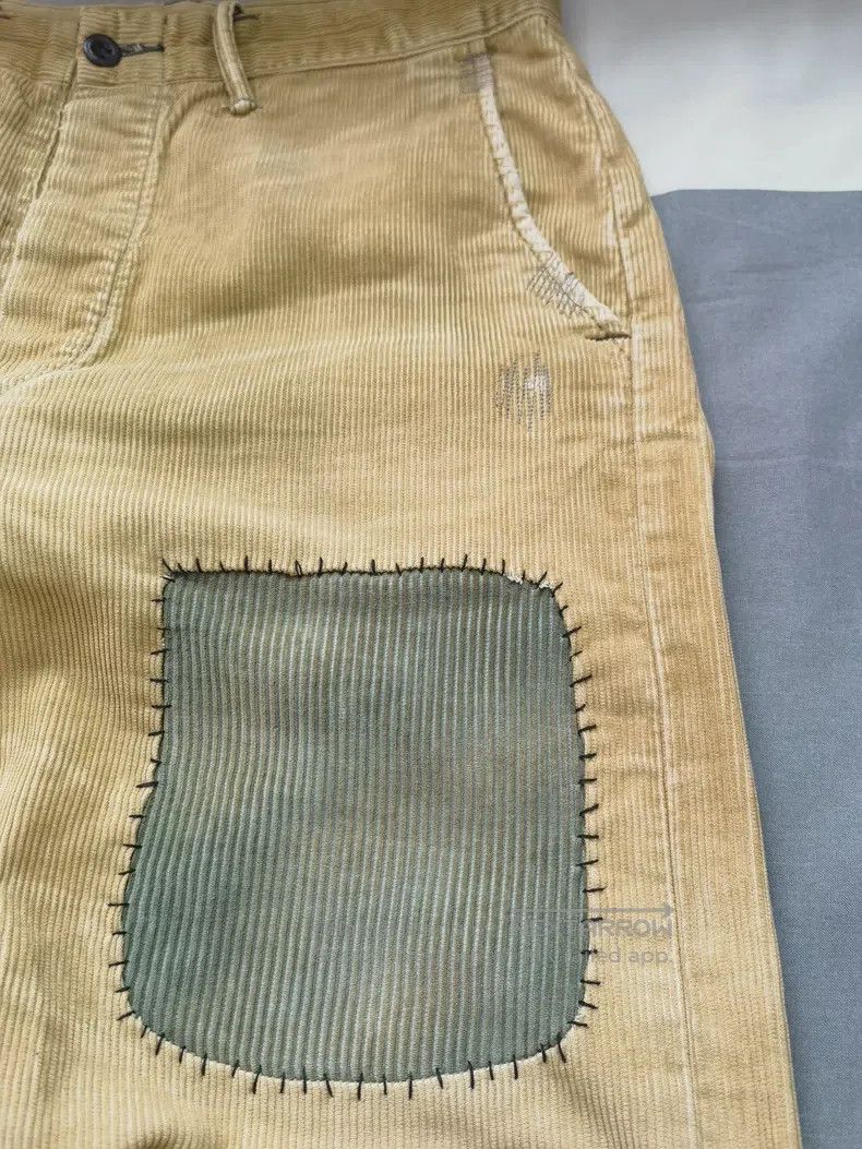 RRL Ralph Lauren RRL Ralph Lauren Corduroy out of print vintage patched pan Size US 32 / EU 48 - 3 Thumbnail