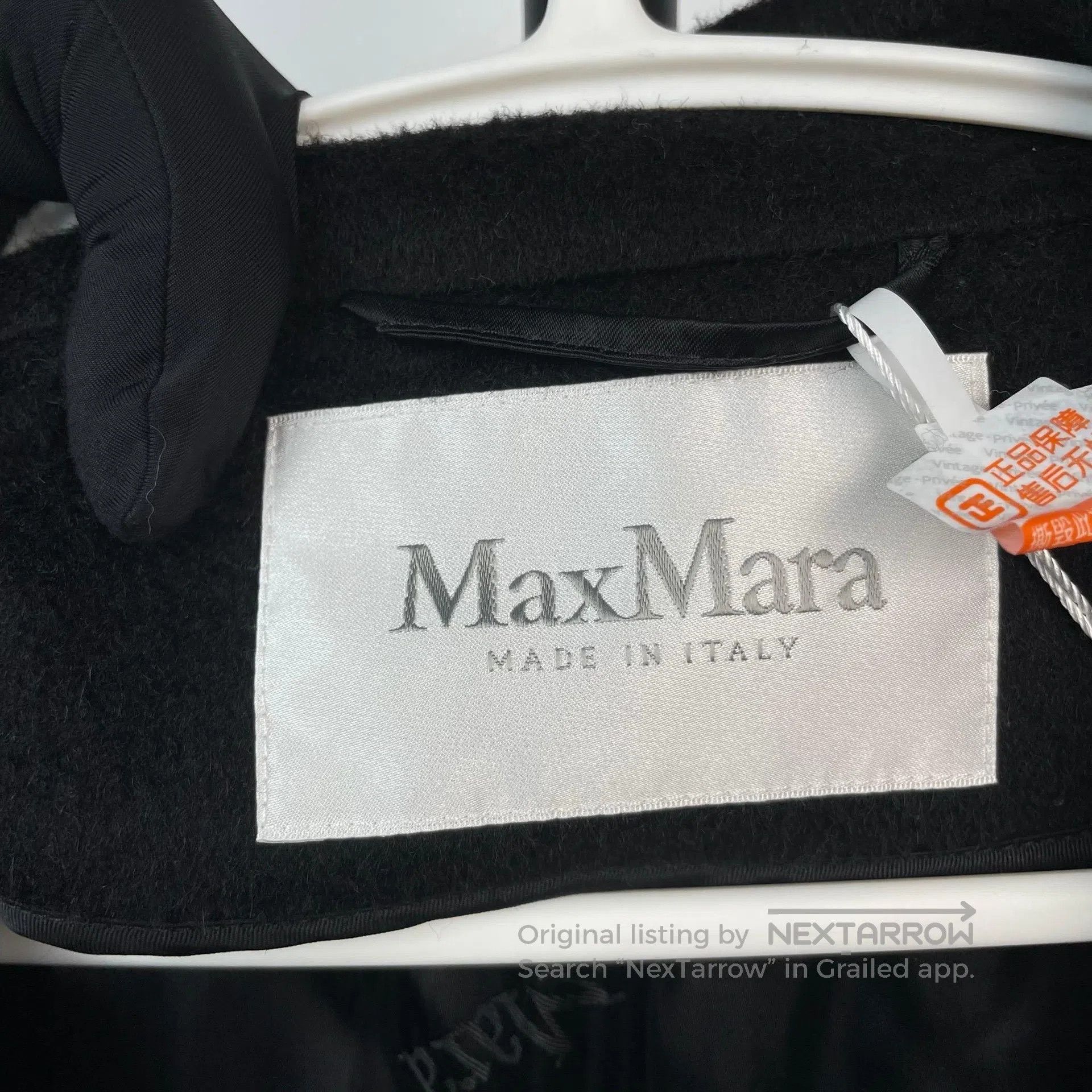 Max Mara Max Mara Black Long Camel Hair Coat| Size 4XL / US 24-26 - 6 Thumbnail