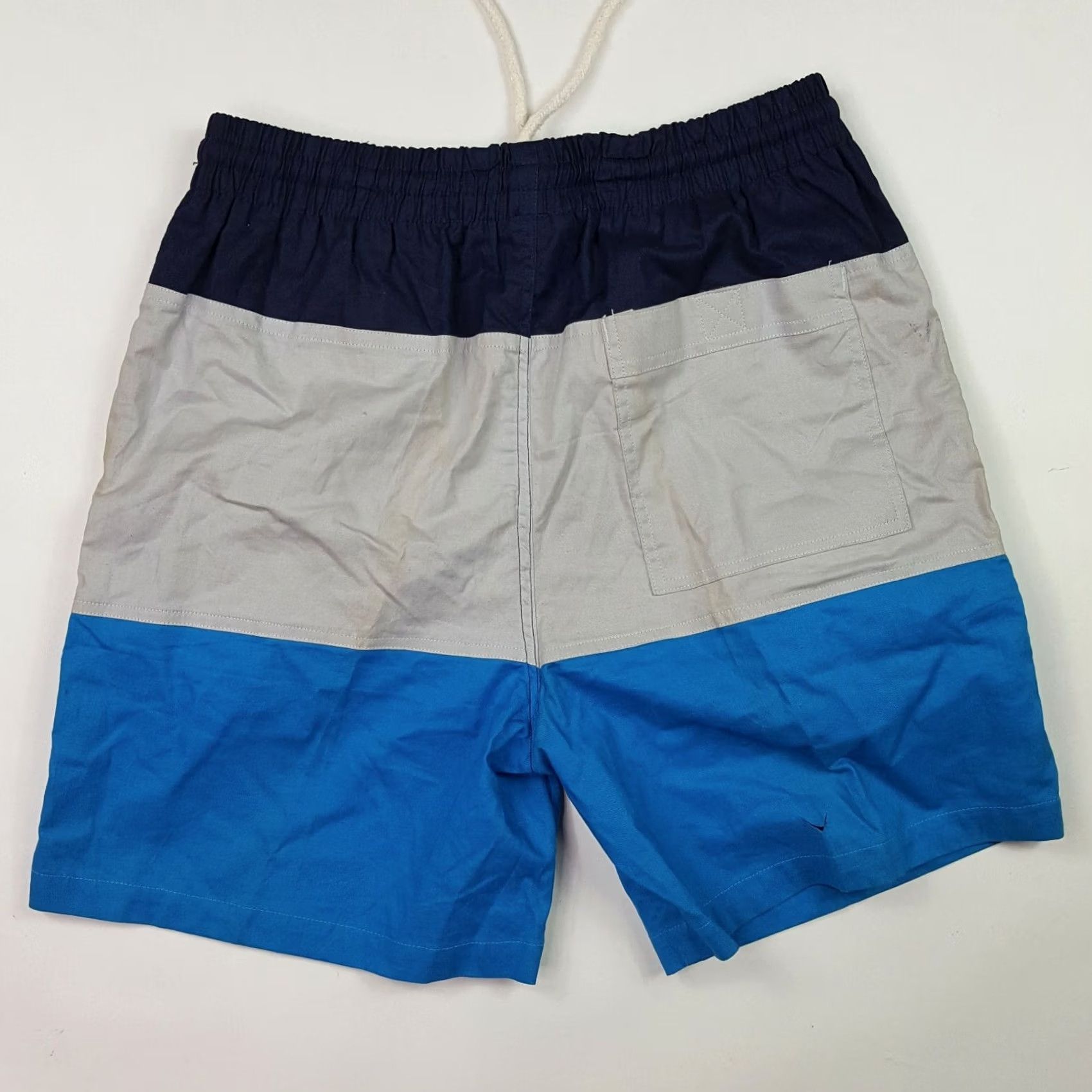 Members Only VINTAGE Members Only Swim Trunks Board Shorts S Mens Blue 90s 80s Retro Tropical Island Summer Casual Size US 28 / EU 44 - 5 Thumbnail