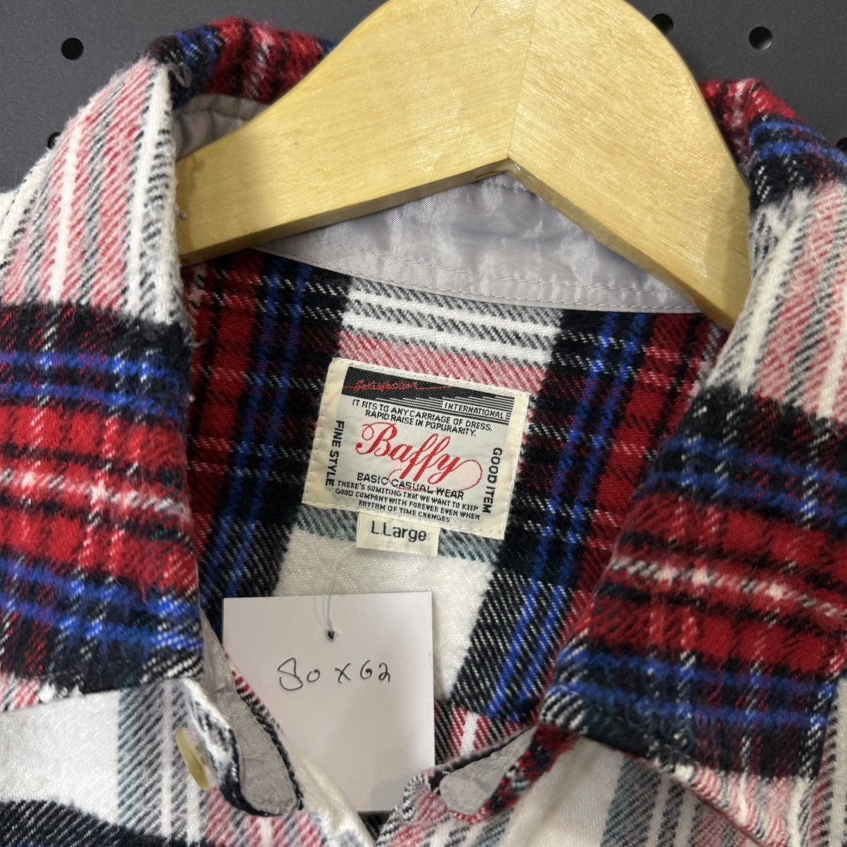 Japanese Brand Vintage BALLY plaid wool flannel shirt Size US XL / EU 56 / 4 - 5 Thumbnail
