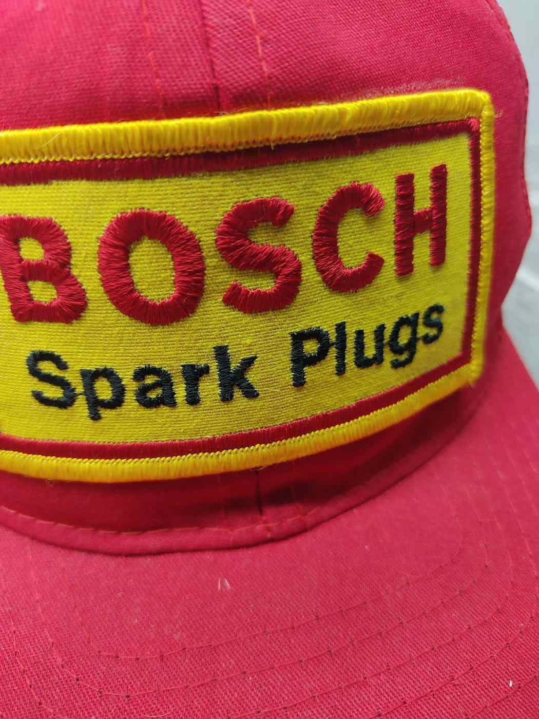 Japanese Brand Vintage Bosch Spark Plug Trucker Hat Cap Size ONE SIZE - 4 Thumbnail