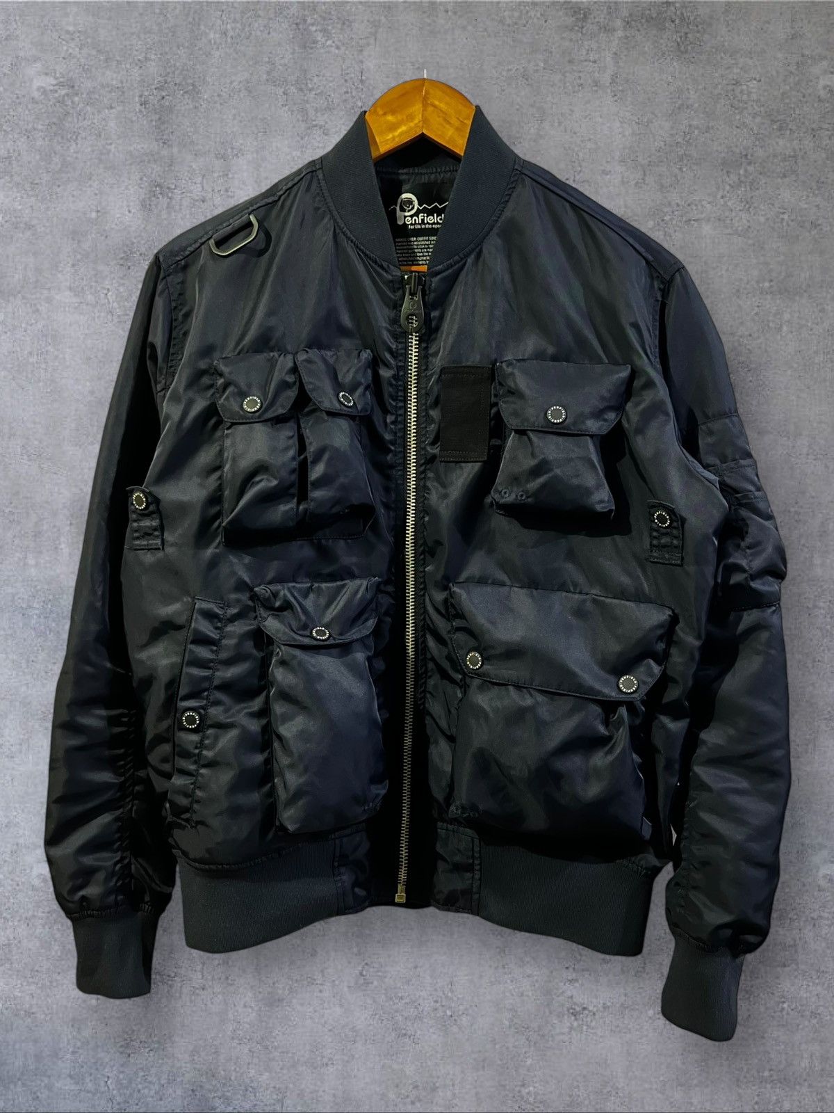Penfield Penfield FW17 MA-1 MultiPocket UtilityTactical Bomber Jacket Size US M / EU 48-50 / 2 - 1 Thumbnail