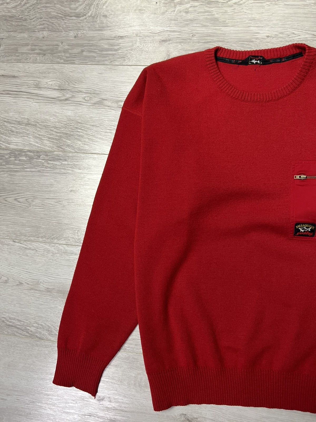Paul & Shark Vintage Paul & Shark Yachting Wool Crewneck Knitted Sweater Size US L / EU 52-54 / 3 - 5 Thumbnail