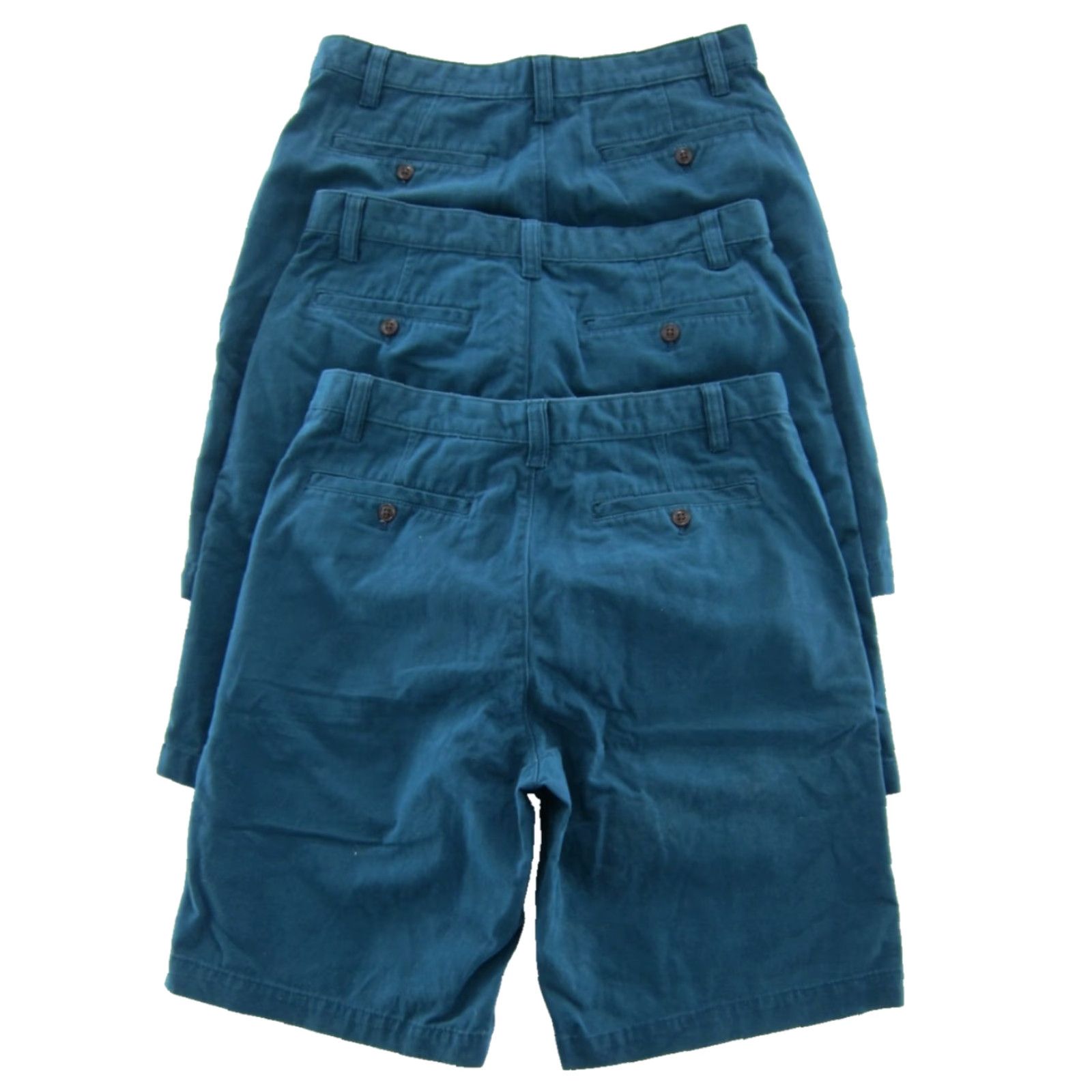 Eddie Bauer VINTAGE NWT Eddie Bauer Teal Blue 100% Cotton Chino Shorts Men 32 Size US 32 / EU 48 - 2 Thumbnail