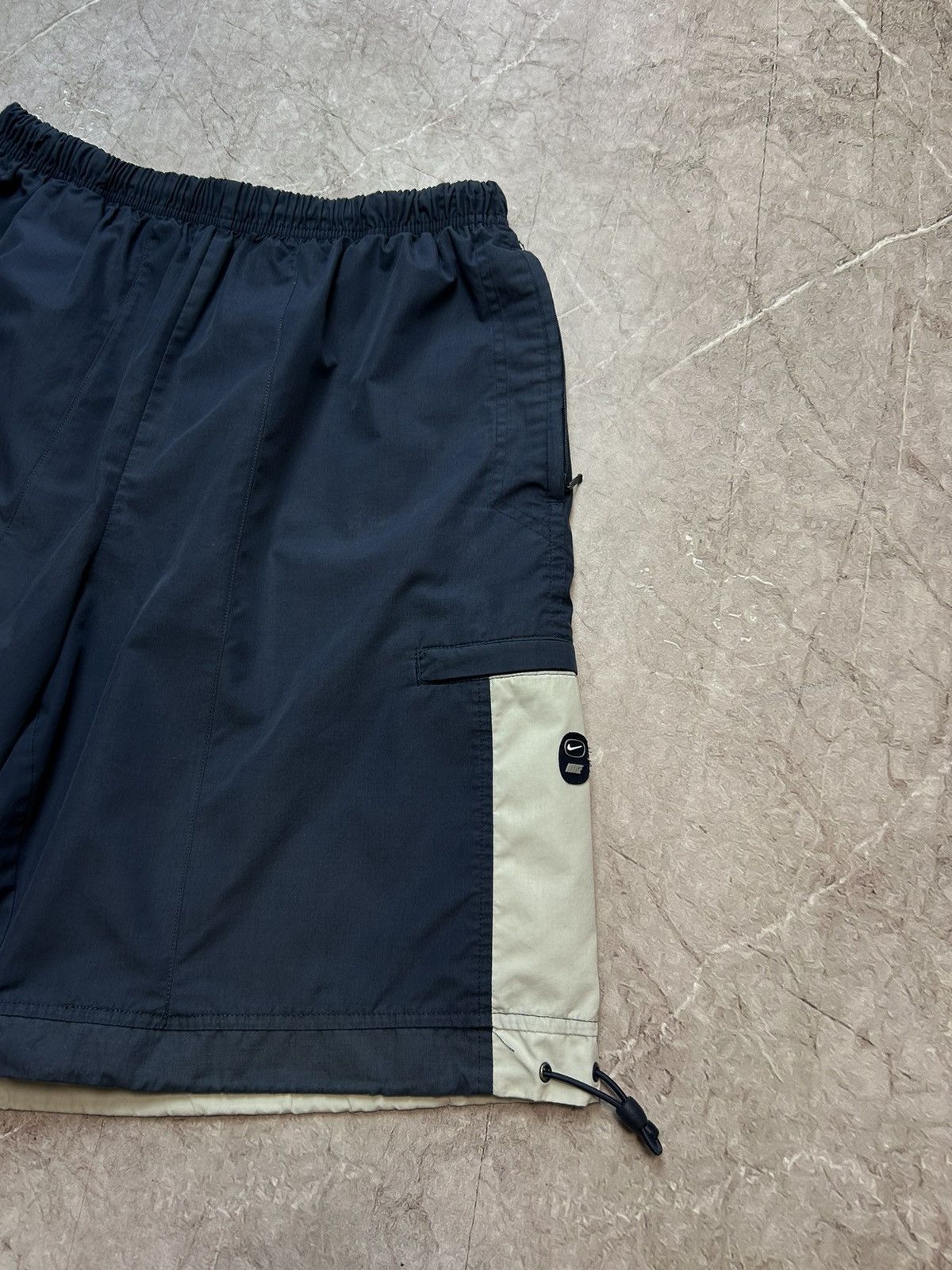 Nike × Vintage Vintage Nike shorts Sun faded streetwear swoosh Y2k size L Size US 32 / EU 48 - 4 Thumbnail