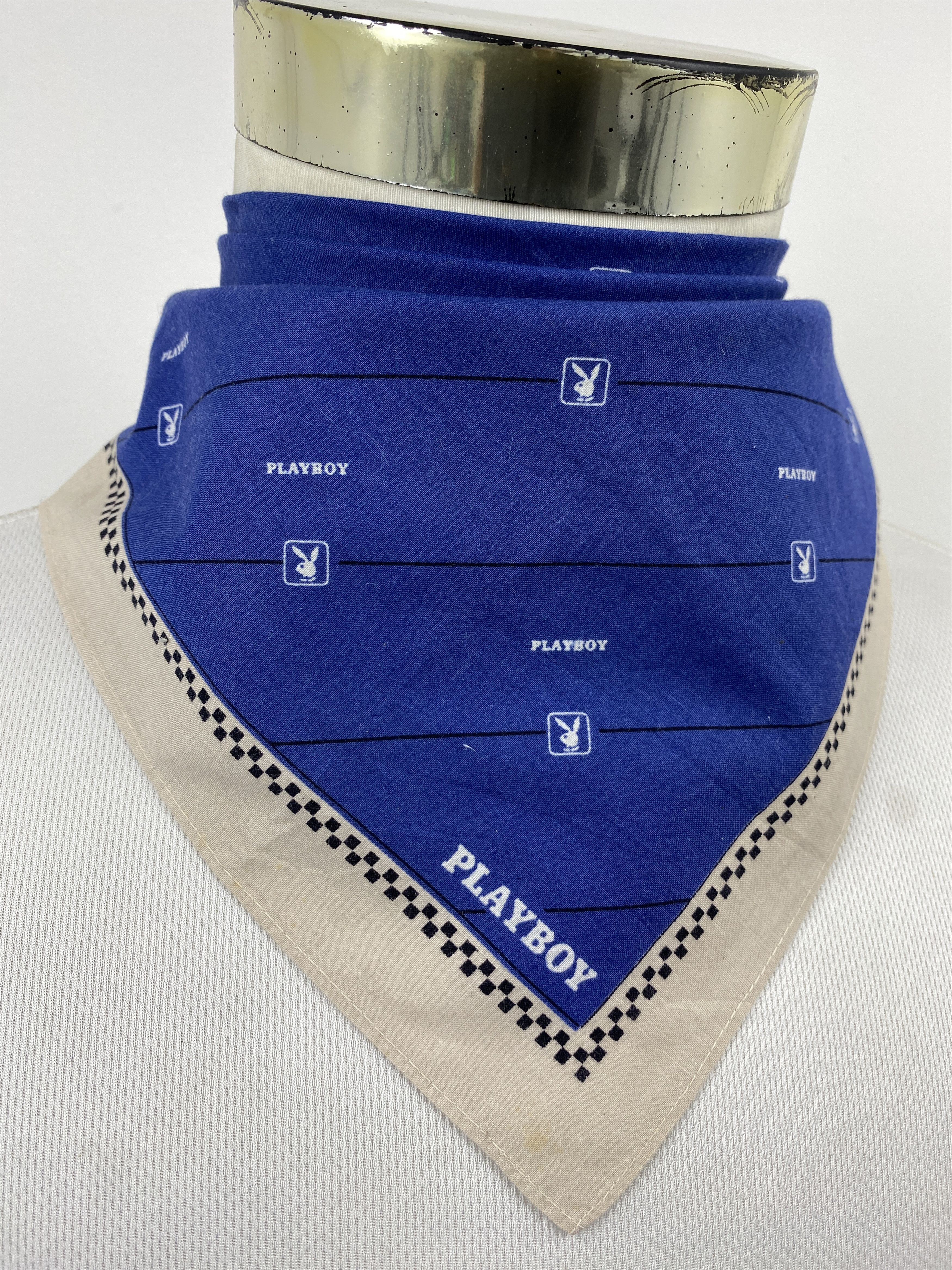 Playboy Vintage Playboy Handkerchief / Neckerchief HKC1142 Size ONE SIZE - 2 Thumbnail