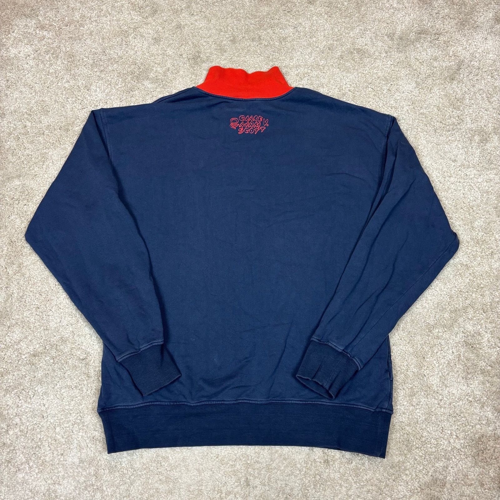 Clare V. Rare Clare V. Adam Scott Rugby Sweatshirt Medium Severance Size US M / EU 48-50 / 2 - 3 Thumbnail