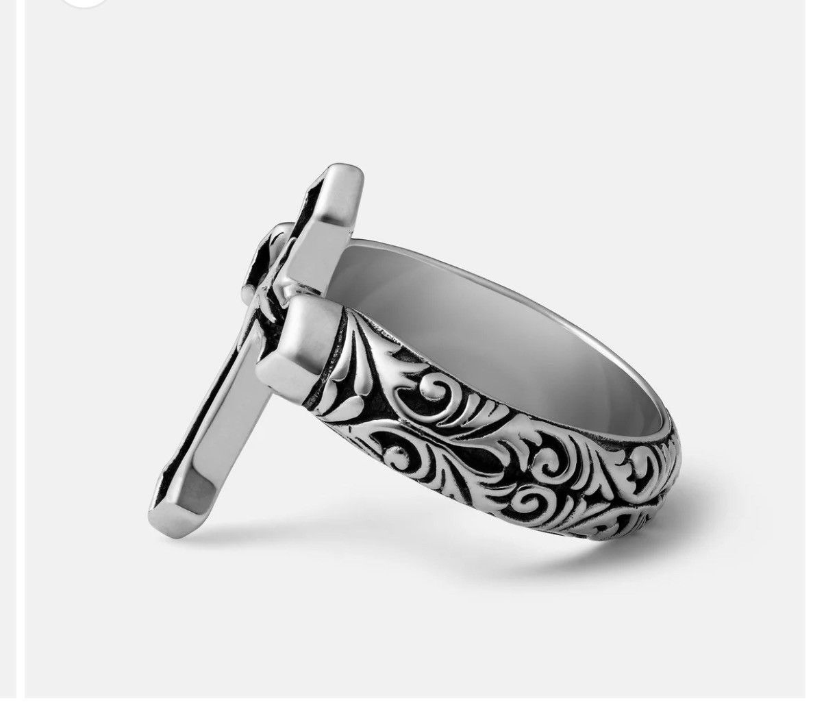 Affliction Clocks and colours cross ring Size ONE SIZE - 2 Thumbnail