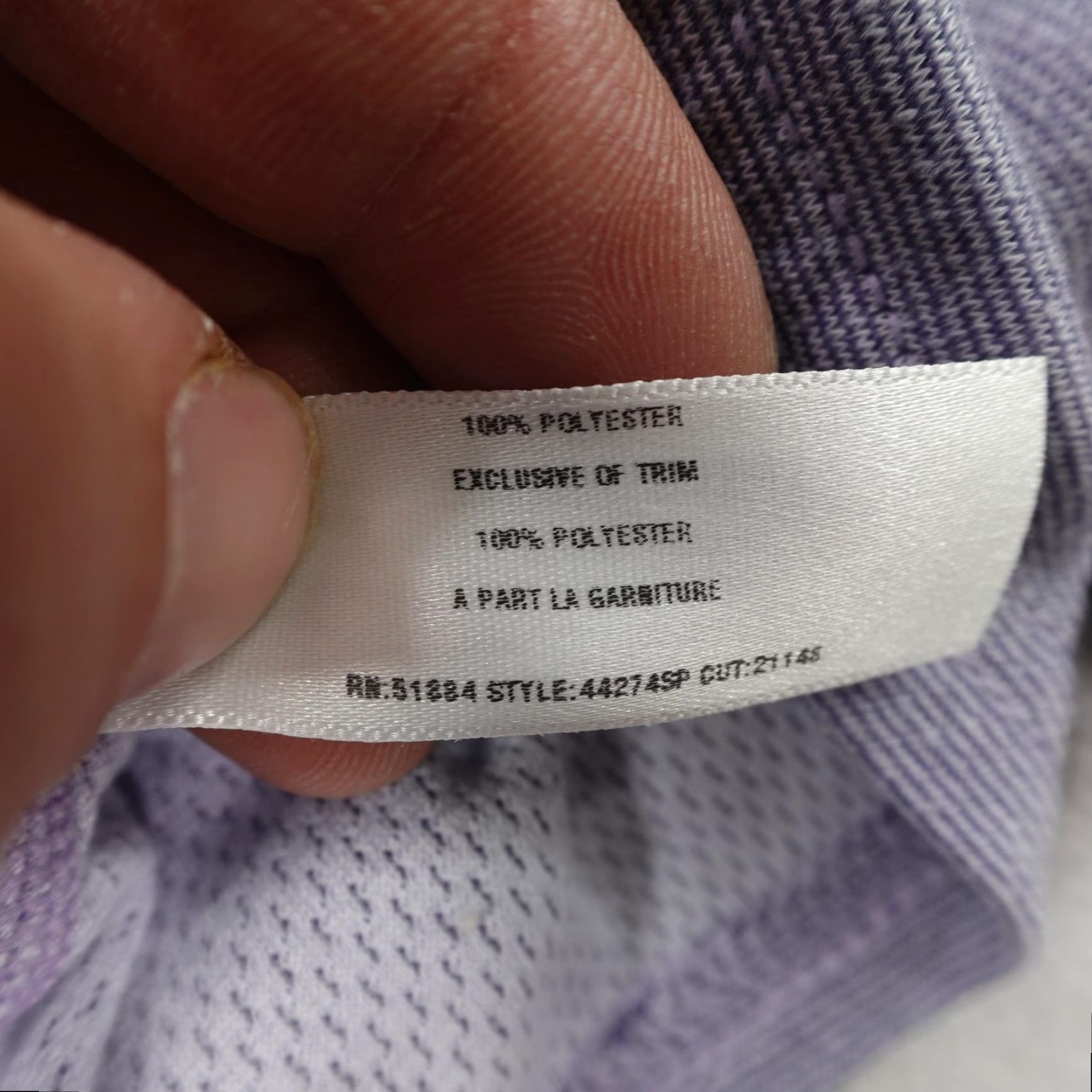 Patagonia Patagonia Capilene Pullover Sweater Womens Small Purple 1/4 Zip Lightweight Knit Size S / US 4 / IT 40 - 5 Thumbnail