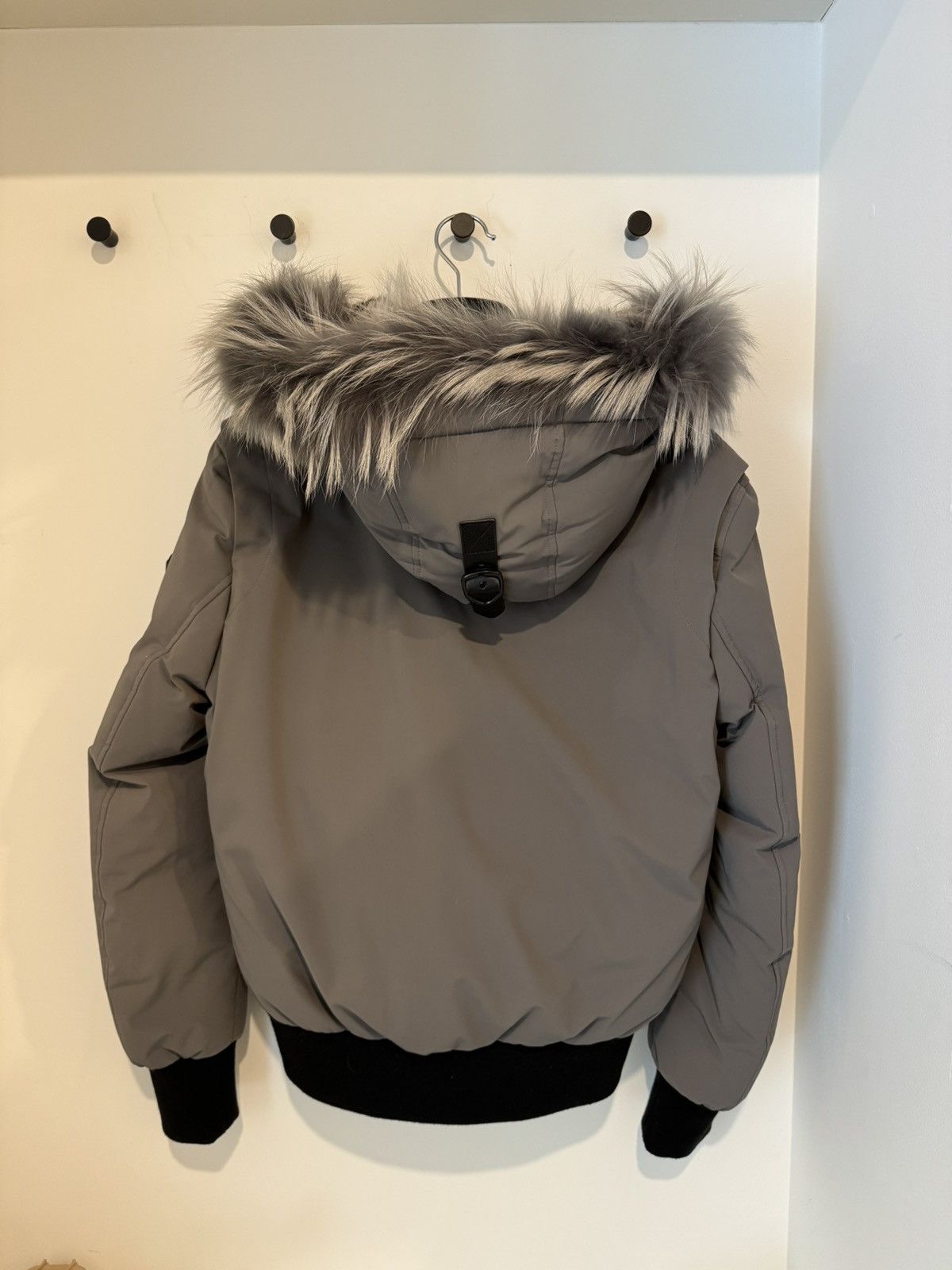 Rudsak Rudsak Stephan Bomber Grey Fur - XS Size US XS / EU 42 / 0 - 3 Thumbnail