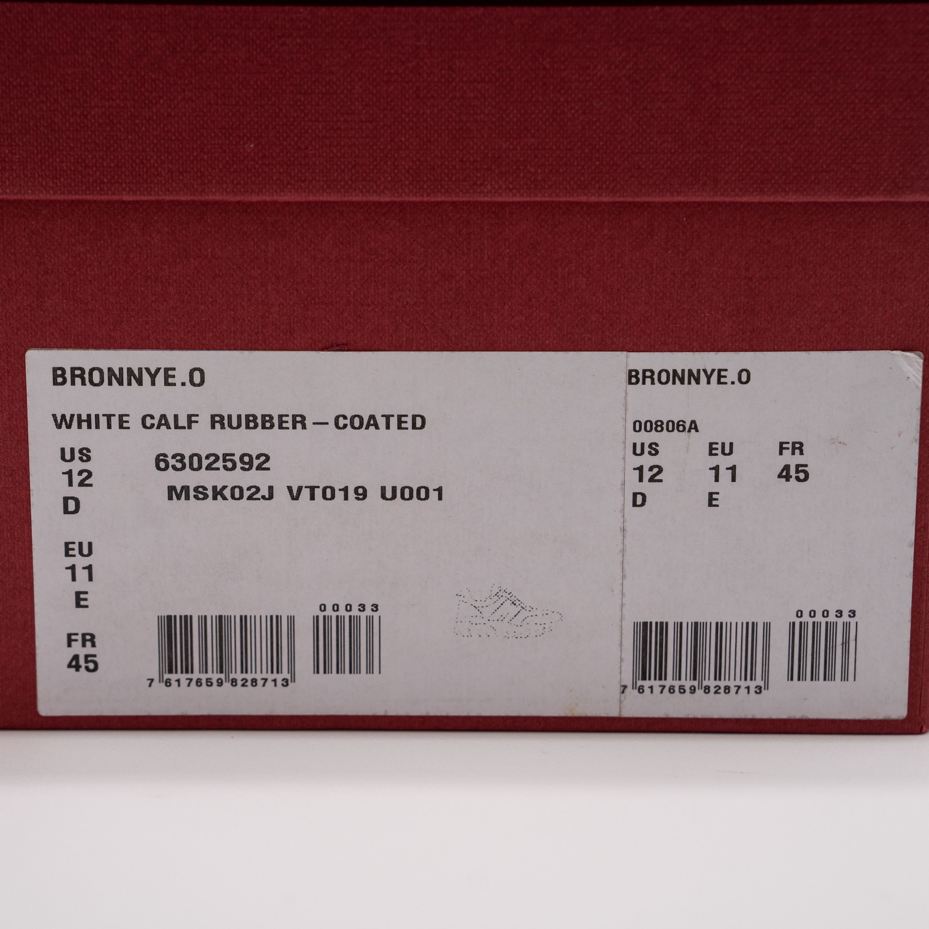 Bally 12 Bally Bronnye White Red Sneakers Leather Size US 12 / EU 45 - 13 Thumbnail