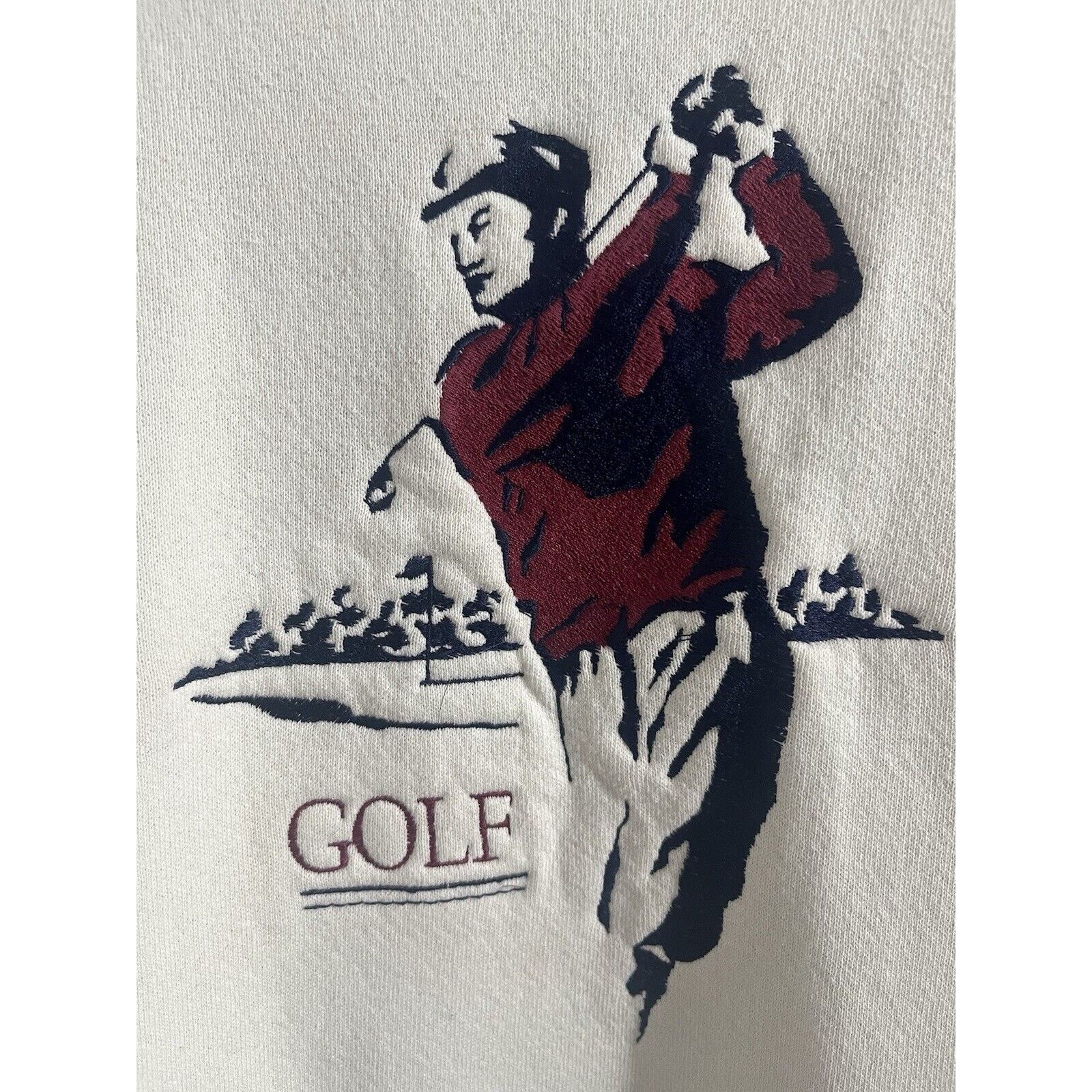 Nutmeg Nutmeg Golf Sweatshirt Vintage USA Made In USA Sz XL Size US XL / EU 56 / 4 - 2 Thumbnail