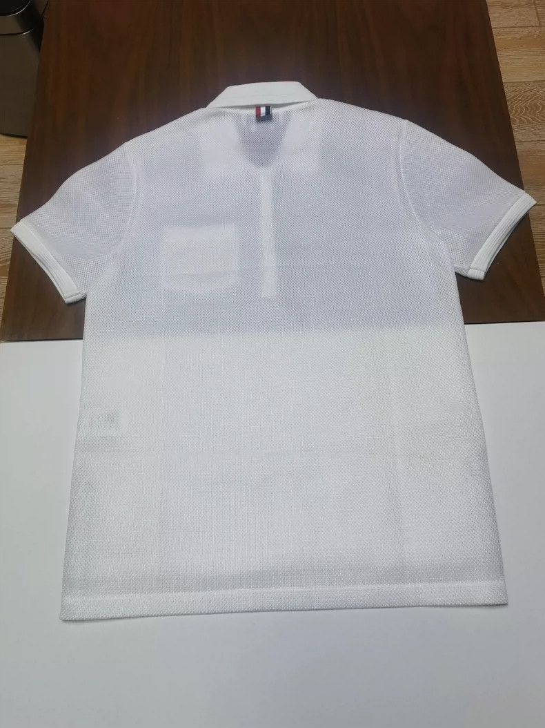 Thom Browne Thom Browne Woven Polo shirt Size US XS / EU 42 / 0 - 2 Thumbnail