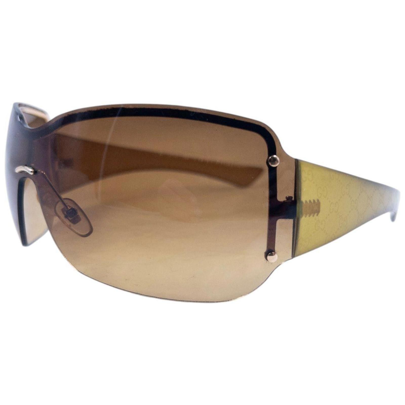 Gucci Vintage 2000s Gucci Monogram Sunglasses Size ONE SIZE - 1 Thumbnail
