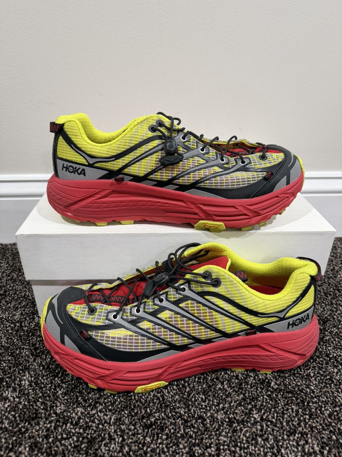 Hoka × Nicole McLaughlin Hoka Nicole McLaughlin Mafate Speed Three2 Convertible Sneak Size US 10.5 / EU 43-44 - 2 Thumbnail