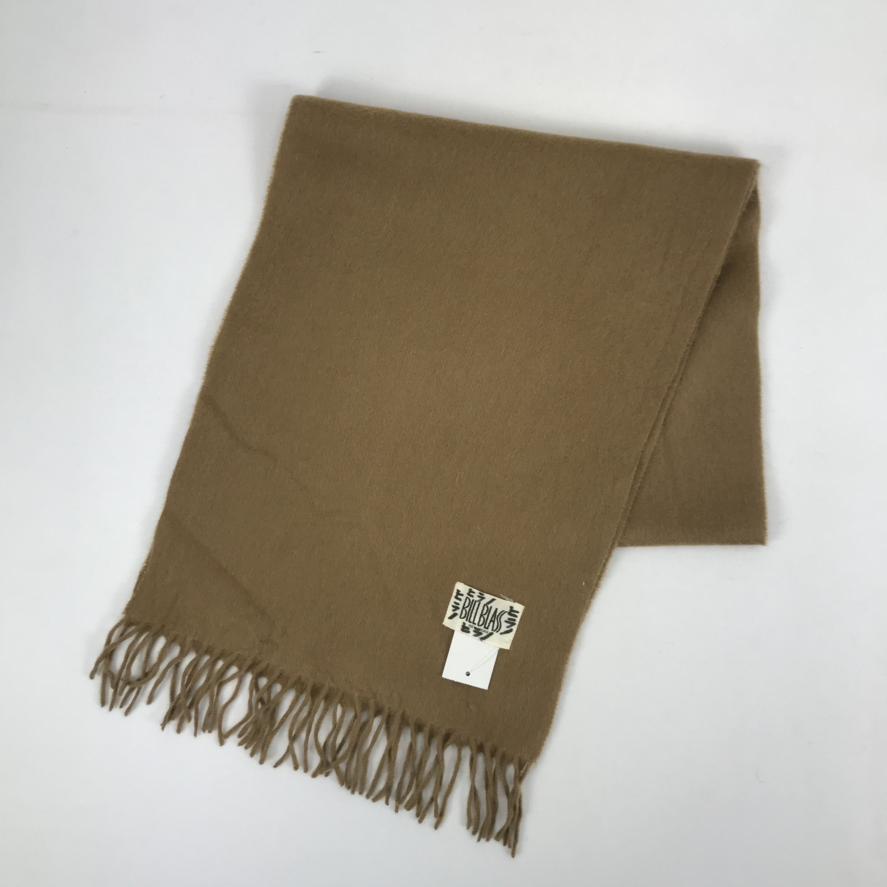 Bill Blass Vintage Bill Blass Scarf Muffler Wool Cashmere Scarves Size ONE SIZE - 3 Thumbnail