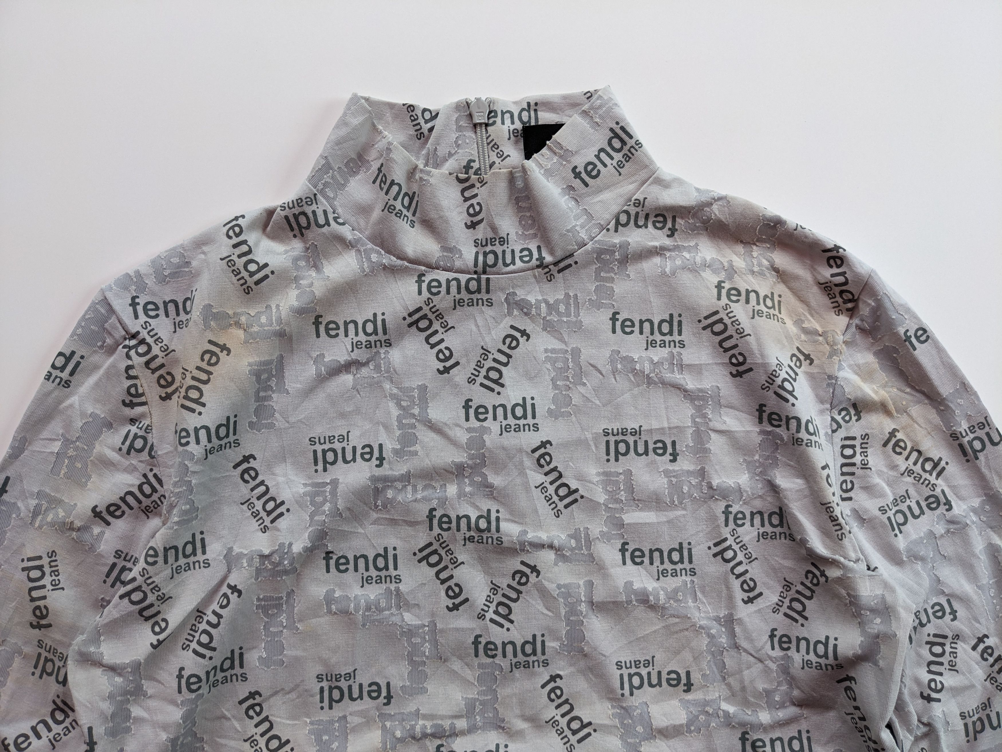 Fendi Fendi monogram crop top Size S / US 4 / IT 40 - 2 Thumbnail