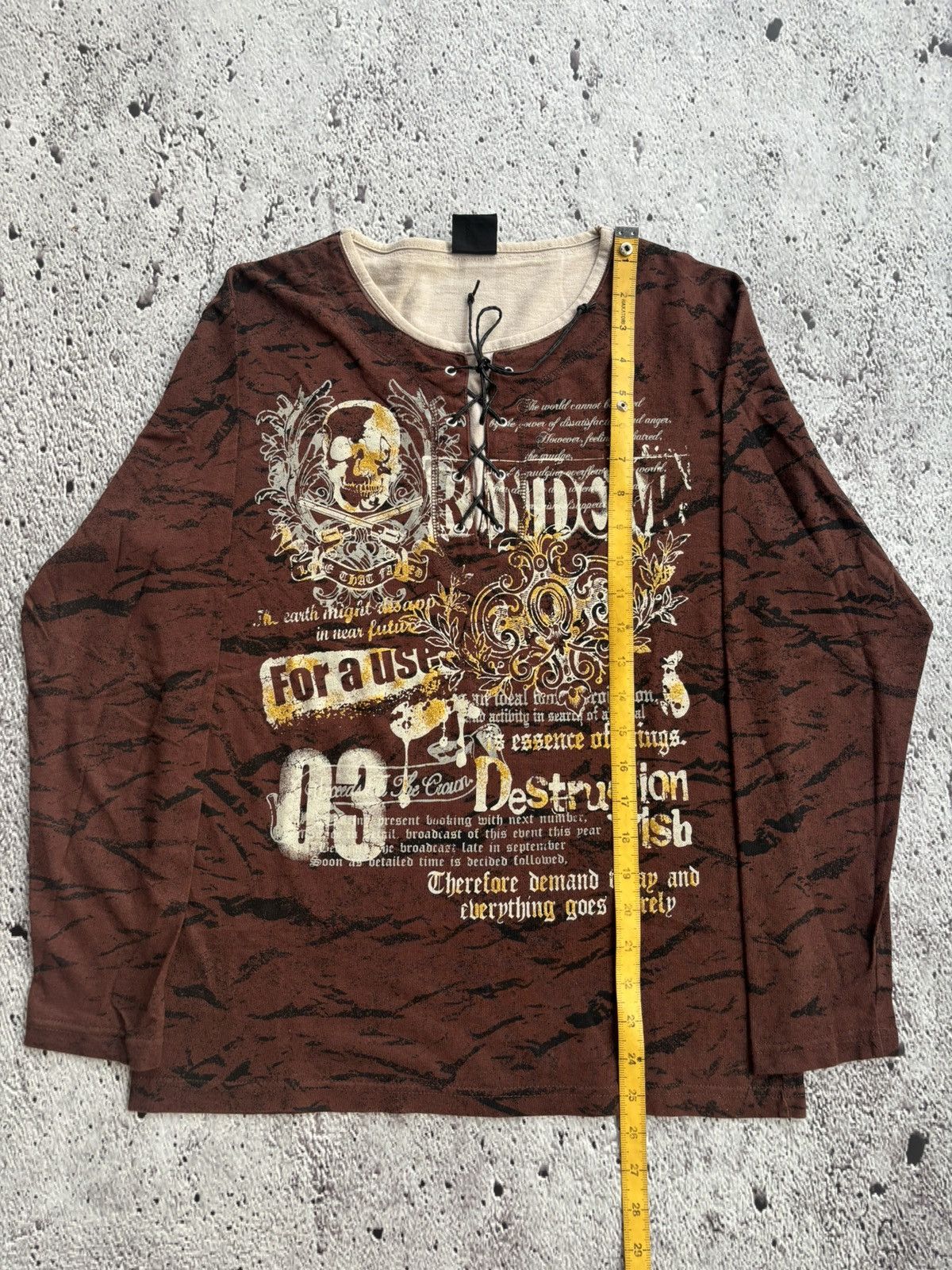 Hysteric Glamour Y2k Double layer Beaumere ifsixwasnine punk style Size US M / EU 48-50 / 2 - 11 Thumbnail