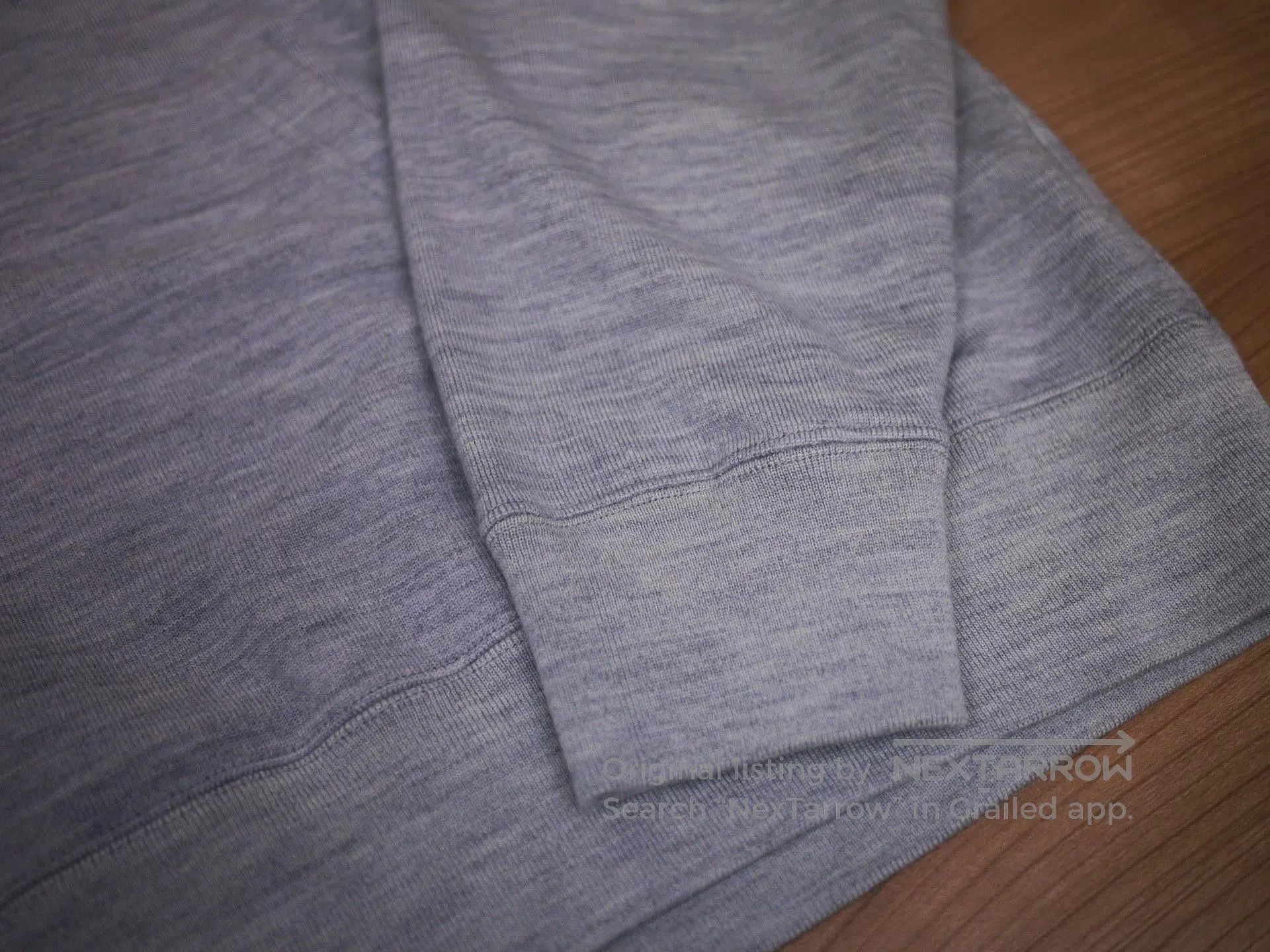 Visvim Gray Oversized Hoodie with Kangaroo Pocket. Size US L / EU 52-54 / 3 - 4 Thumbnail