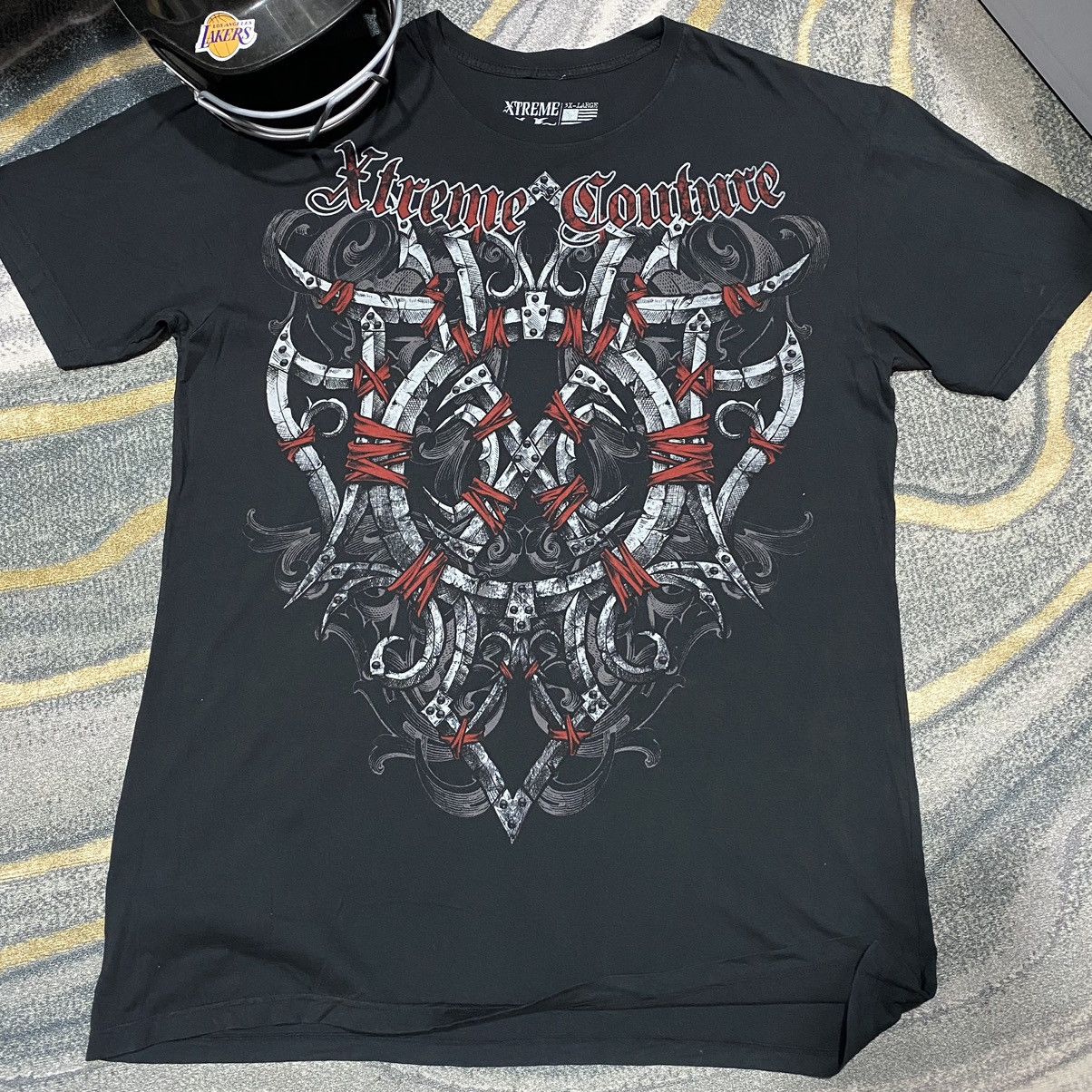 Affliction Xtreme Couture Shirt USA Size US XXL / EU 58 / 5 - 1 Thumbnail