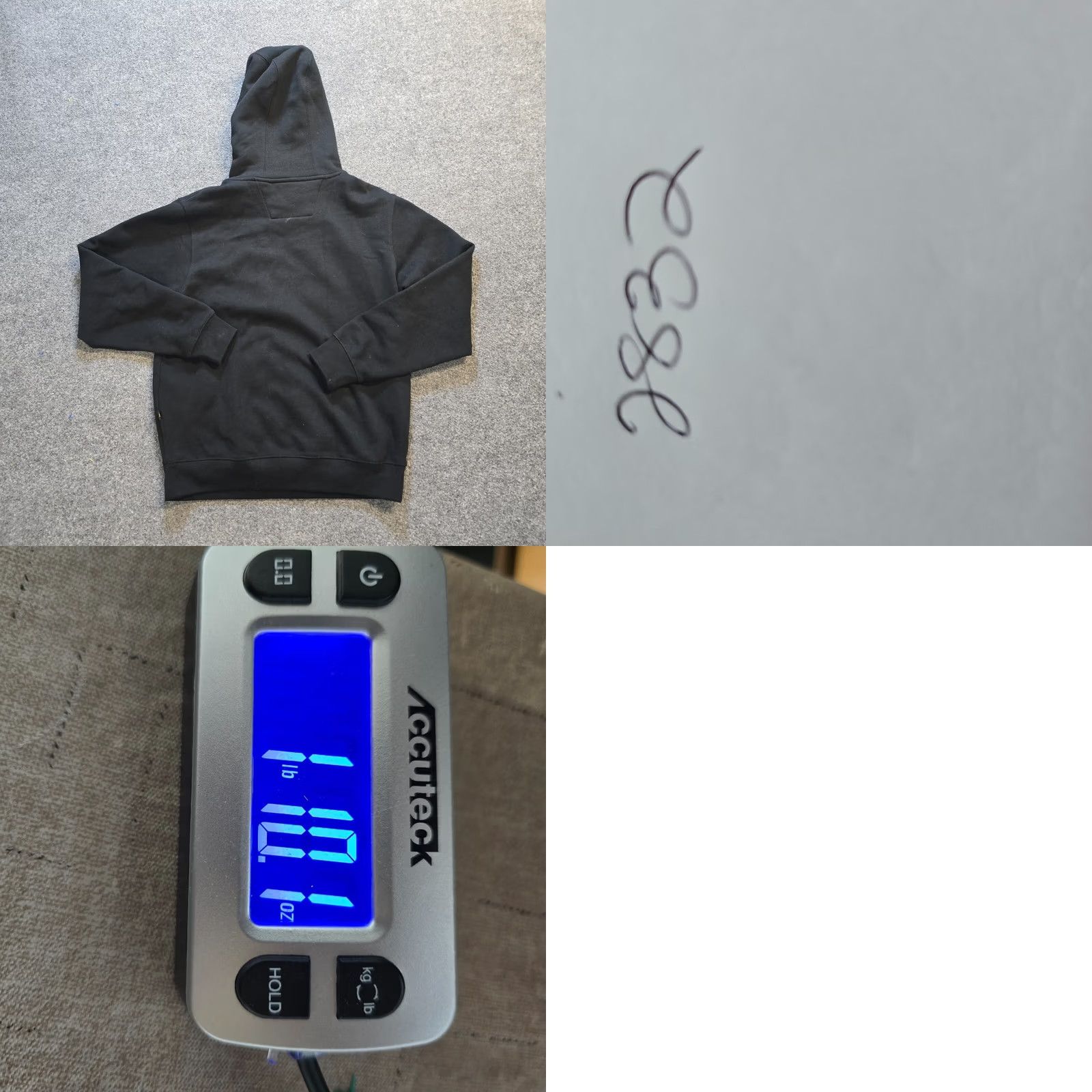 Vintage CAT Hoodie Men Small Black Yellow Embroidered Caterpillar Construction Embroidery Pockets Heavyweight Hooded Pullover Size US S / EU 44-46 / 1 - 8 Thumbnail