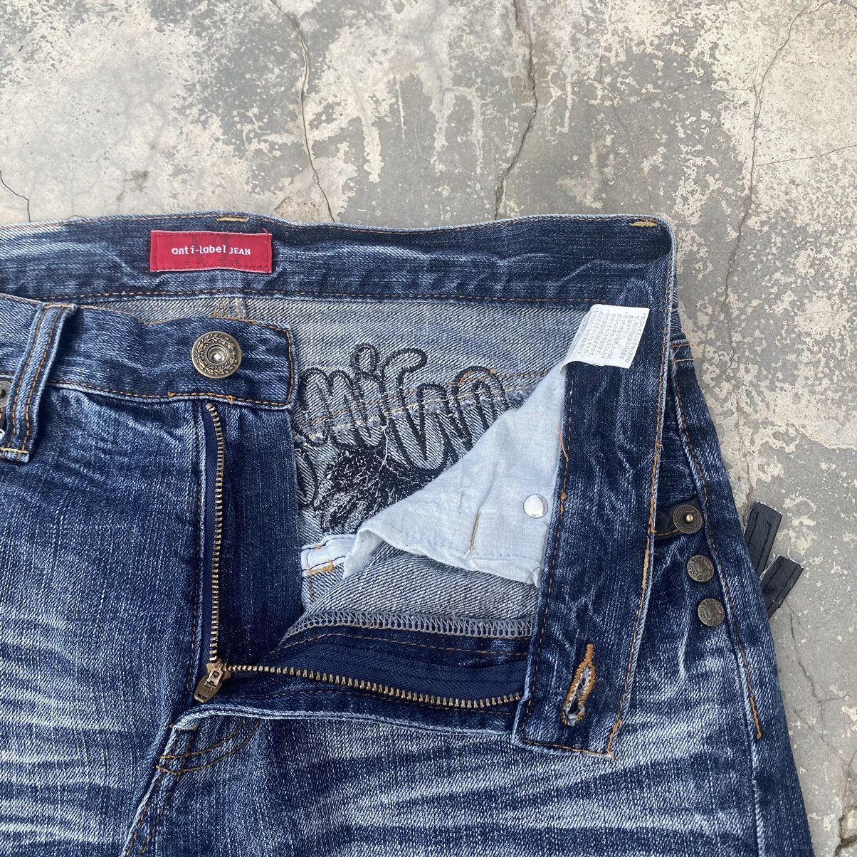 If Six Was Nine ANTI LABEL JEAN Black Wing Size US 31 - 10 Thumbnail