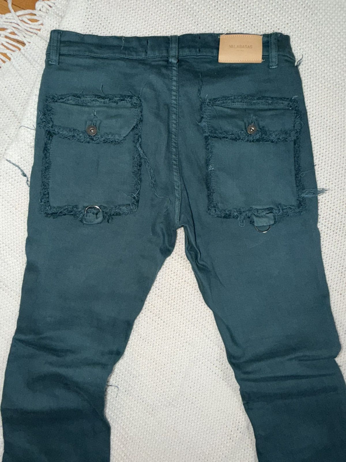 Valabasas Valabasas Teal stacked jeans Size US 34 / EU 50 - 3 Thumbnail