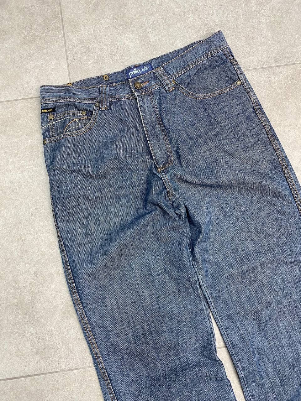 Pelle Pelle Vintage Pelle Pelle Denim Baggy Y2K Pants Size US 34 / EU 50 - 7 Thumbnail