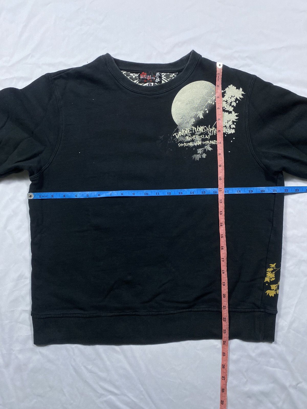 Karakuri Tamashii Japanese Sukajan Geisha retribution sweatshirt Size US M / EU 48-50 / 2 - 9 Thumbnail