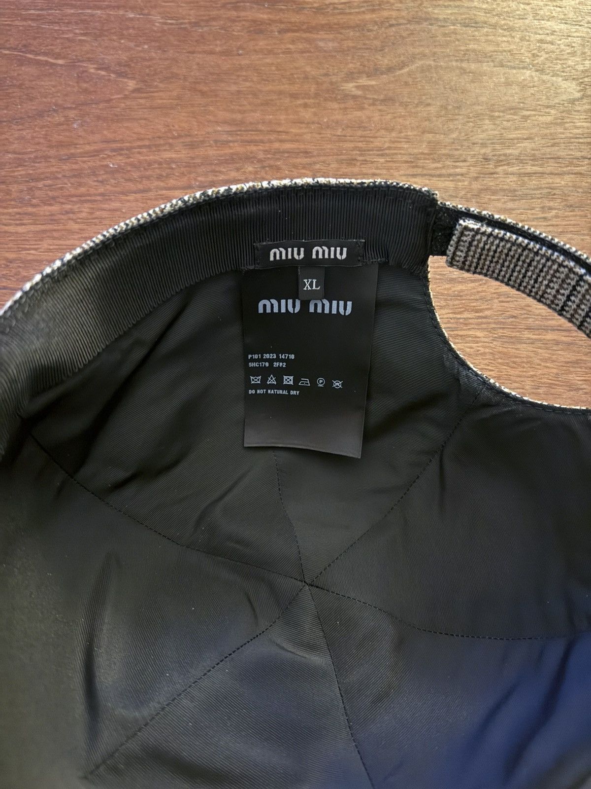 Miu Miu Miu Miu hat Size ONE SIZE - 4 Thumbnail