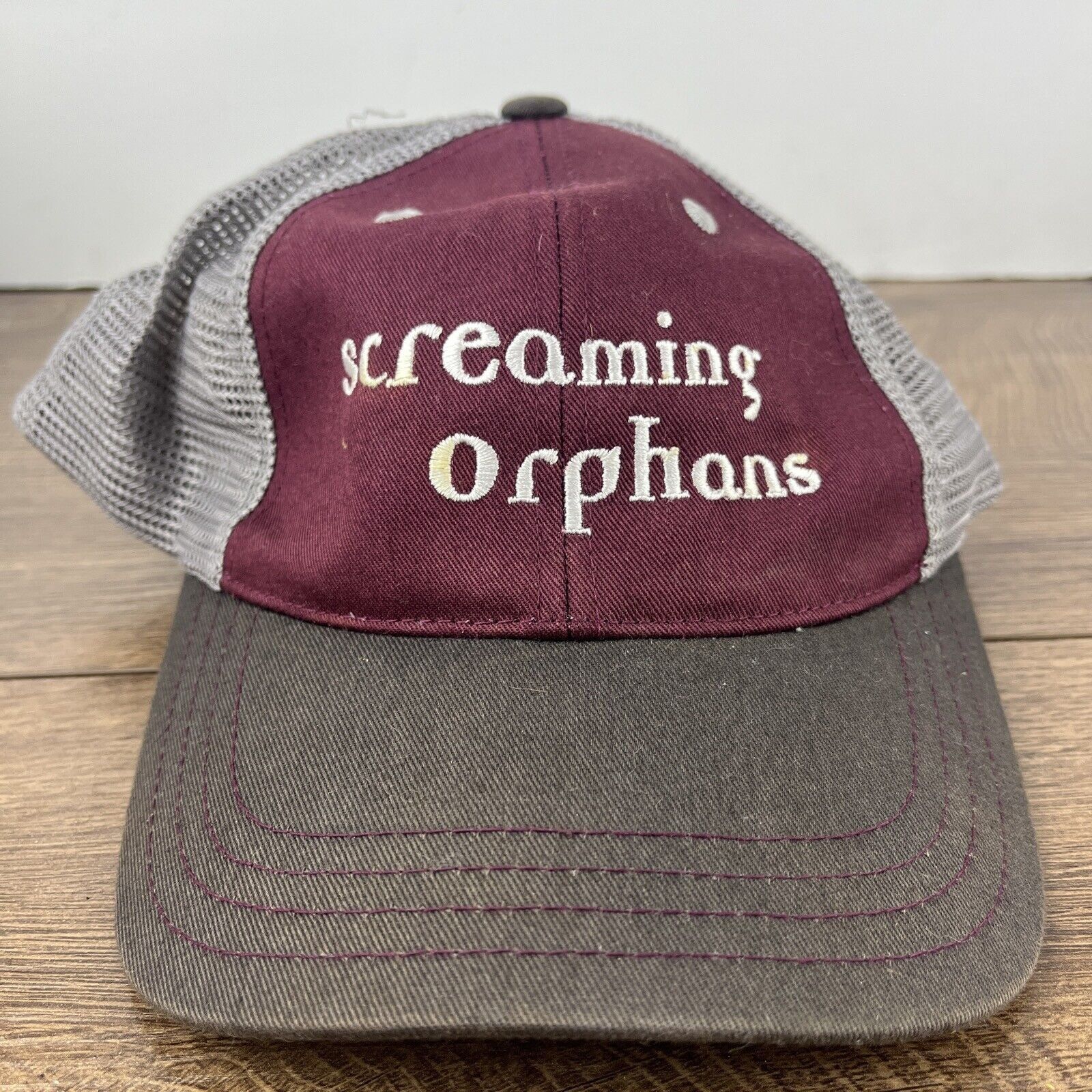 Other Screaming Orphans Hat Orphans Red Hat Adjustable Adult Size Size ONE SIZE - 4 Thumbnail