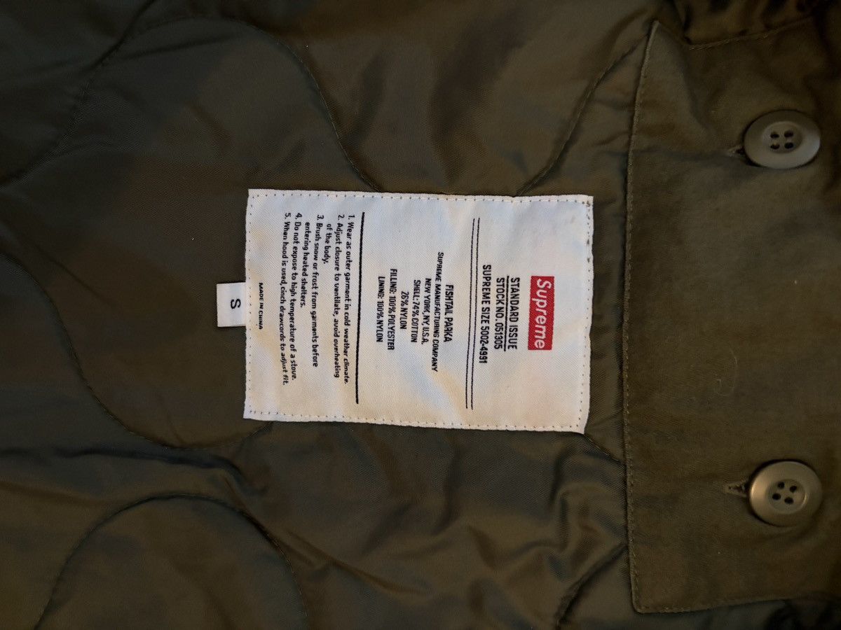 Supreme Supreme SS24 Futura Fishtail Parka ‘Olive’ Size US S / EU 44-46 / 1 - 3 Thumbnail