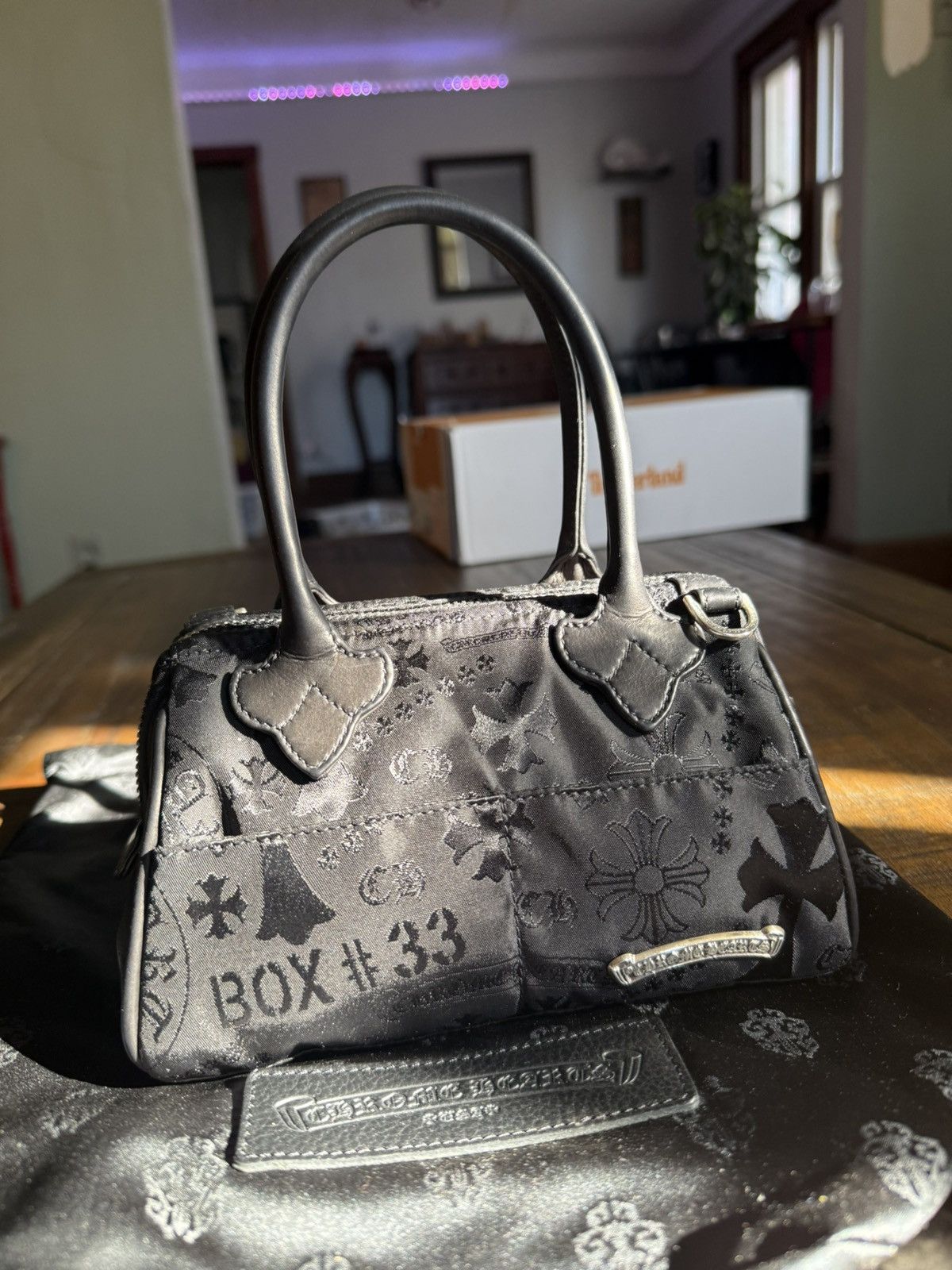Chrome Hearts Chrome Hearts “Mochita” nylon mini purse BLK Size ONE SIZE - 4 Thumbnail